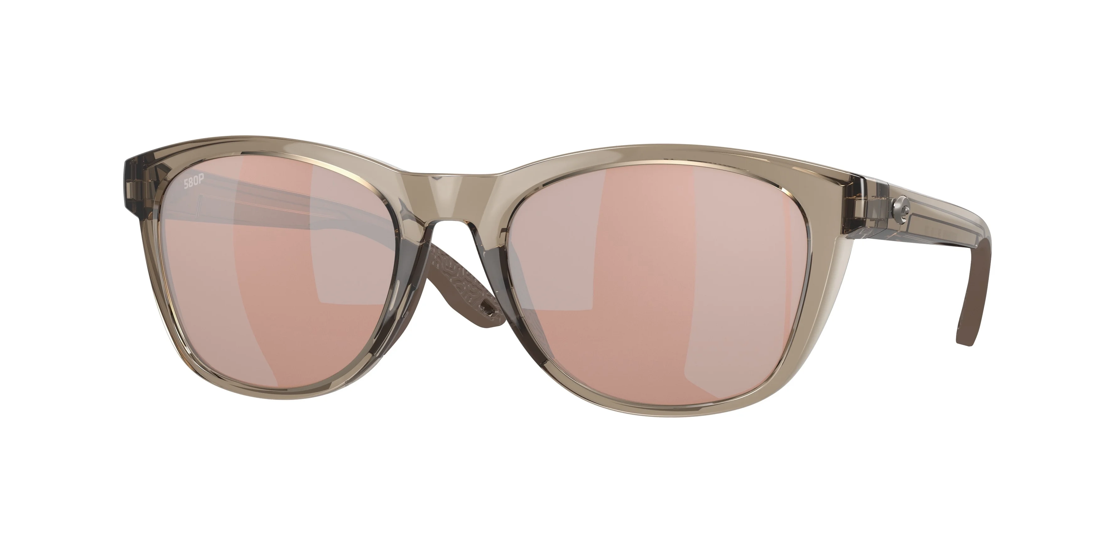 Sunglasses Costa Del Mar 06 S 9108 910804 Aleta Taupe Crystal Copper Sil