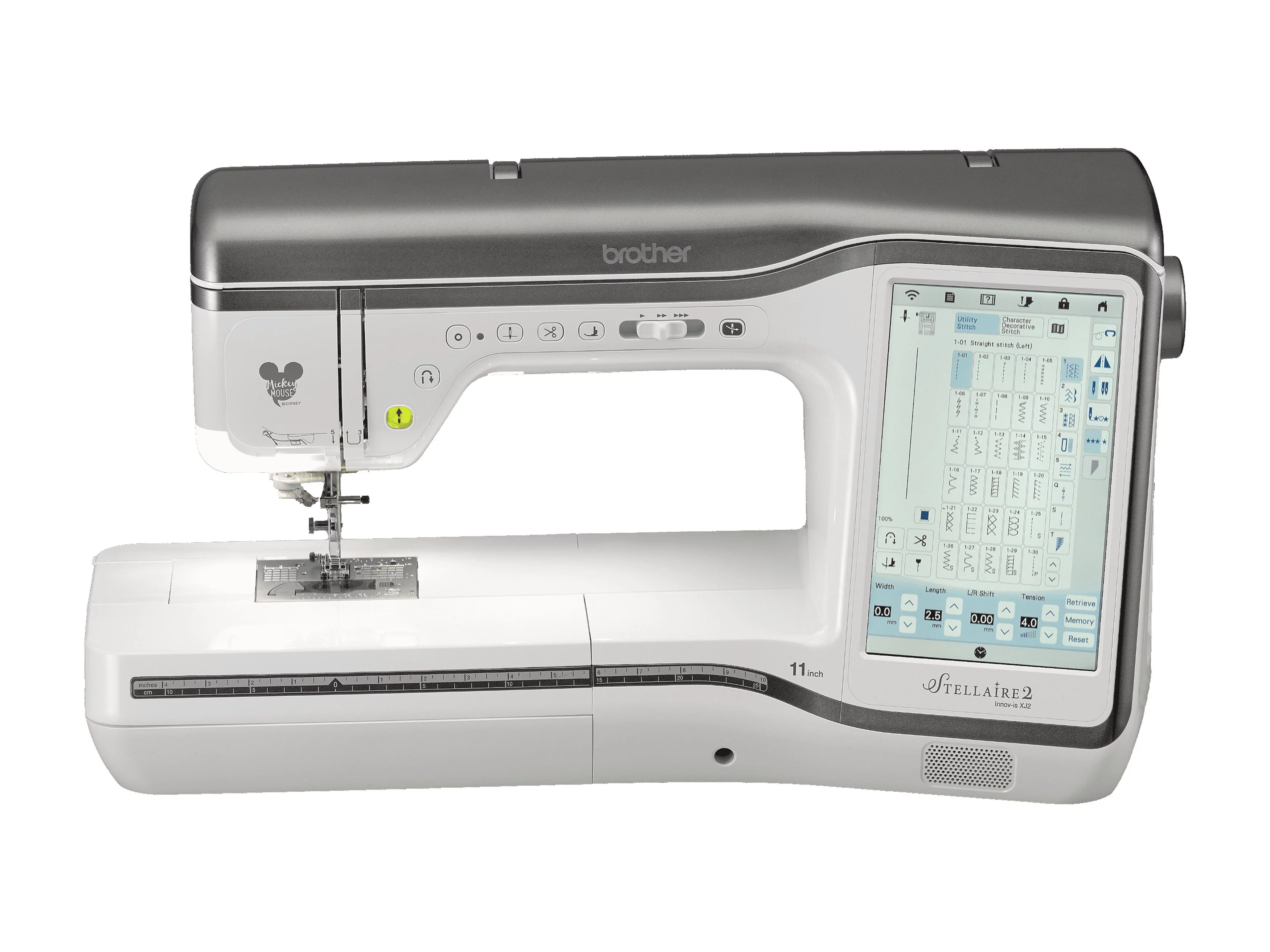 Brother Stellaire Innov-is XJ2 Sewing and Embroidery Machine + Bonus Embroidery Package