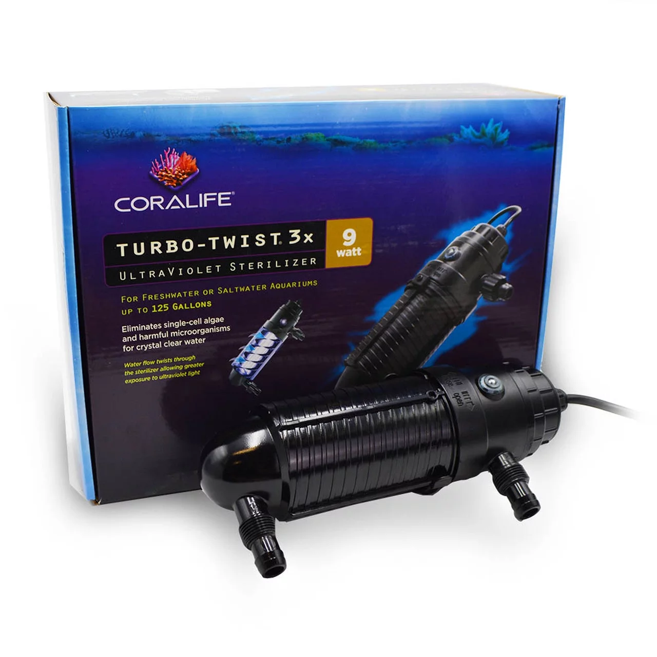 Coralife Turbo Twist UV Sterilizer, 3X