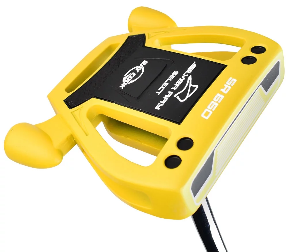 Ray Cook Silver Ray Select Series SR550 Mallet Yellow 35 In., Golf Putters