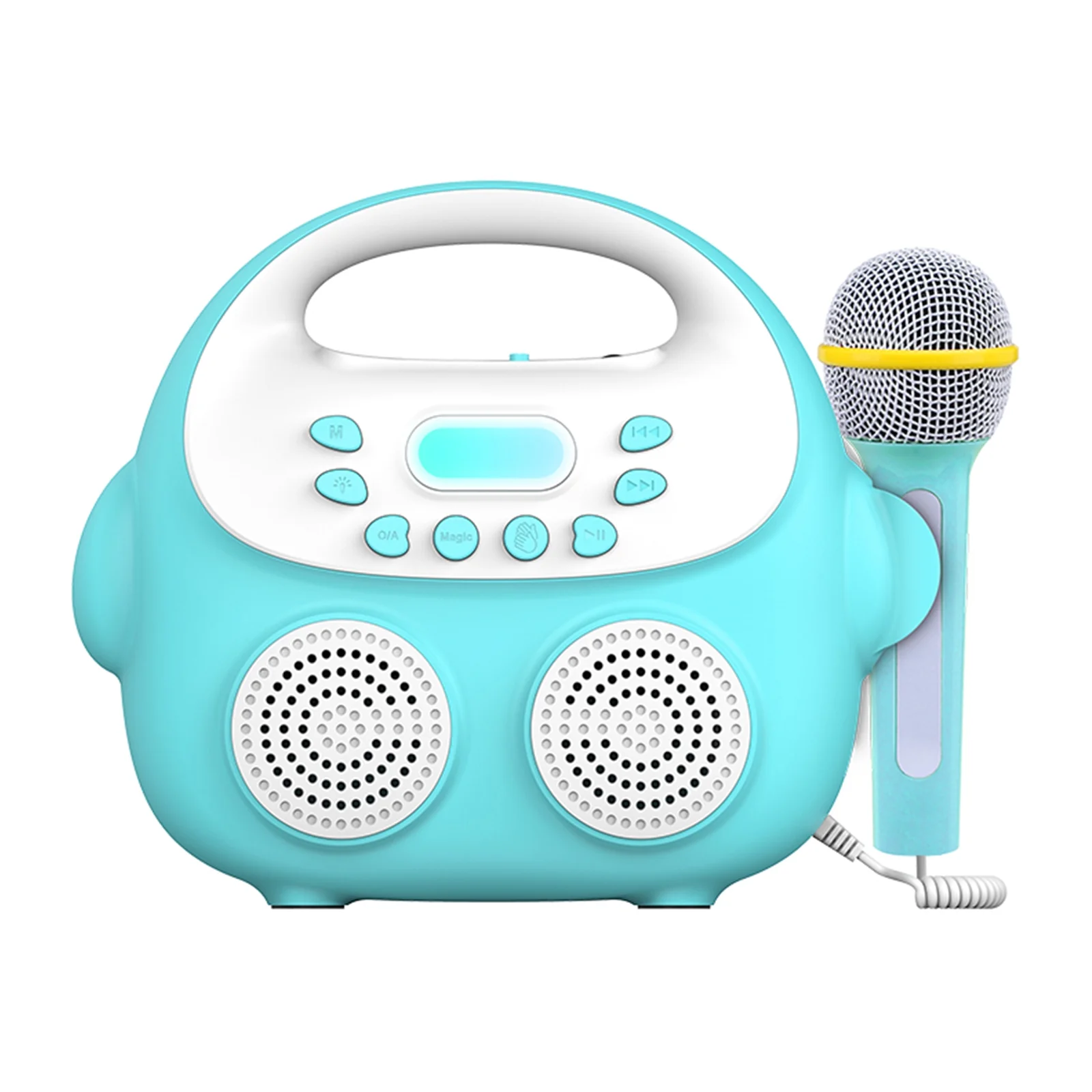 moobody Karaoke Machine with Microphone, Portable Singing Machine for Adults & Kids