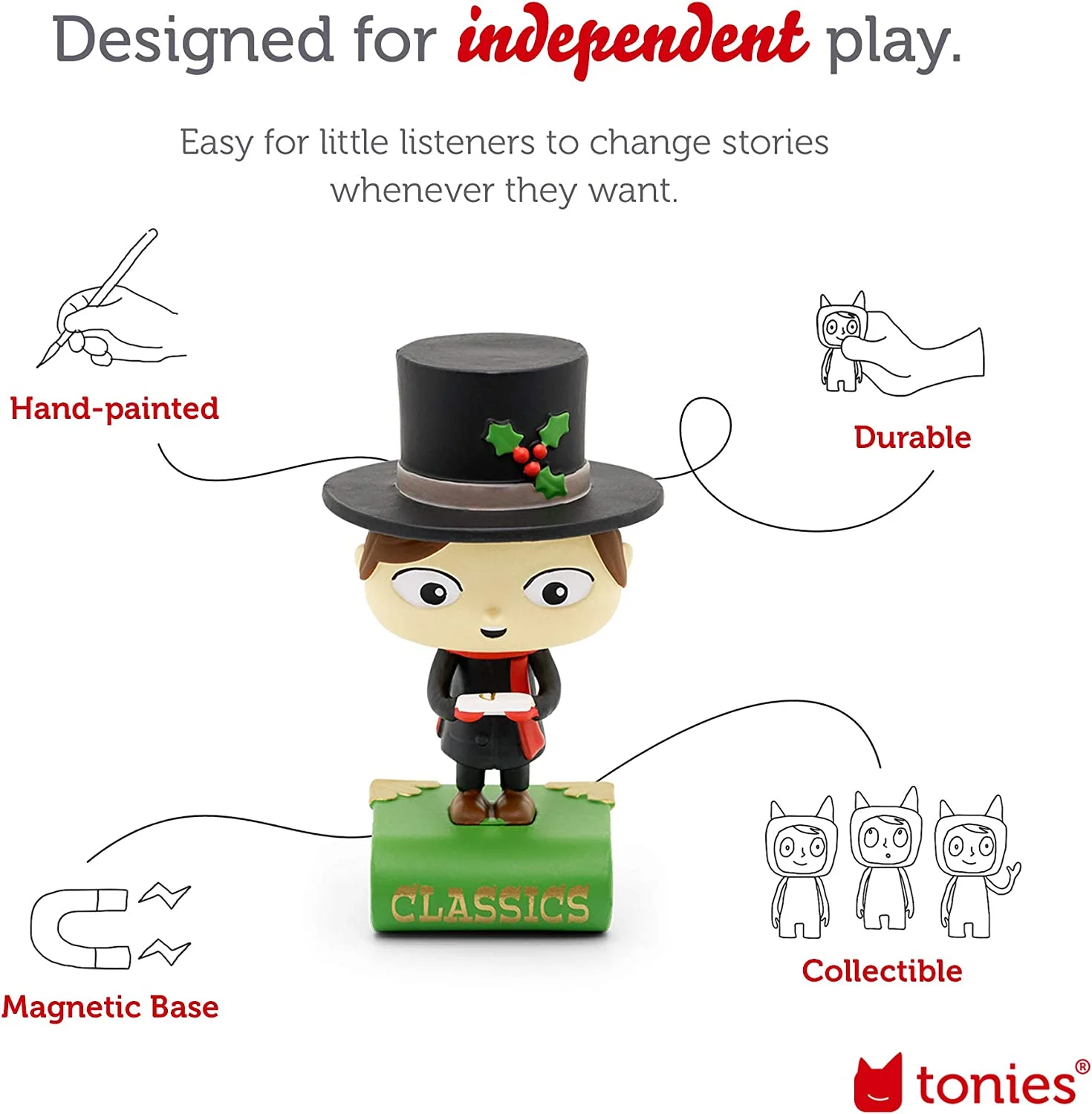 Tonies A Christmas Carol Audio Play Character with Other Classics