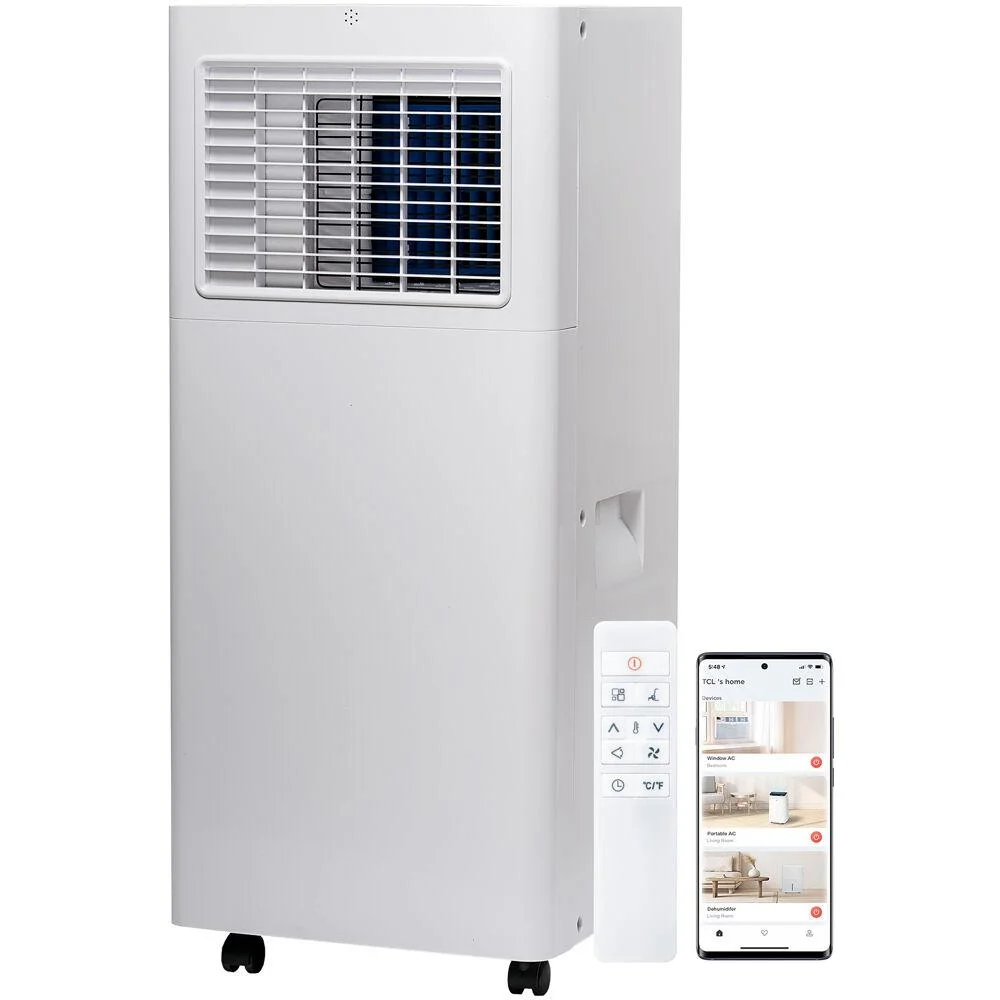 TCL 5,000 BTU SACC [8,100 BTU ASHRAE] Smart Portable Air Conditioner - H5P44W