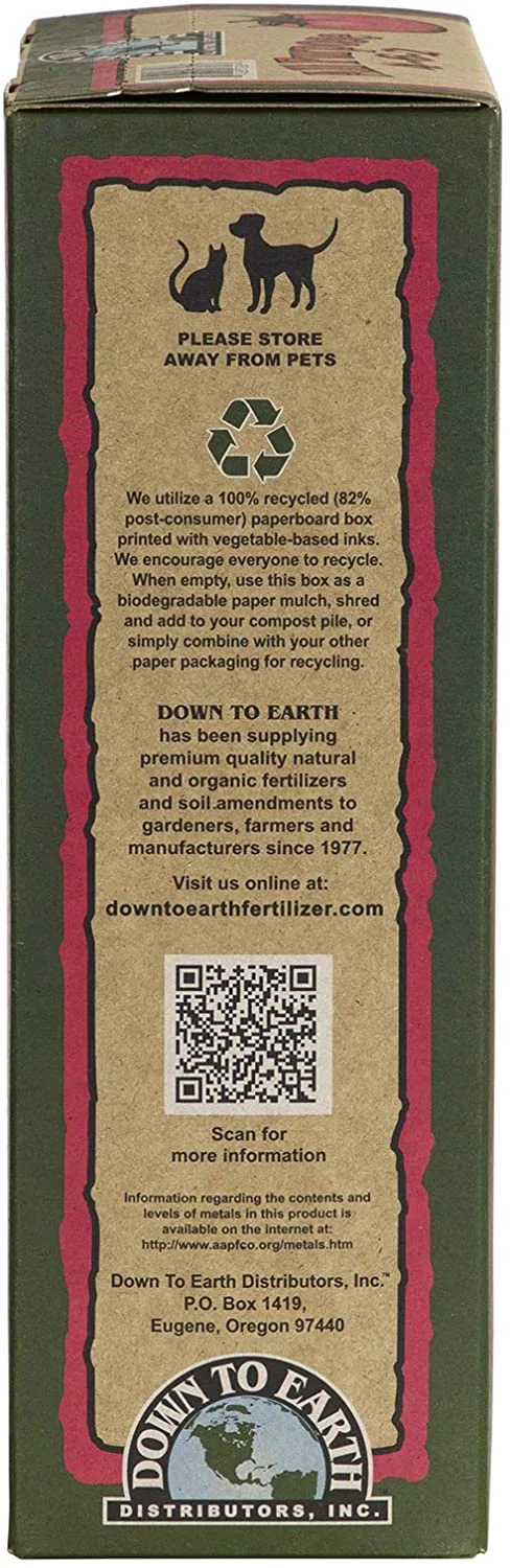 Down to Earth (#DTE07806) Organic All Purpose Fertilizer Mix 4-6-2, 5 lb