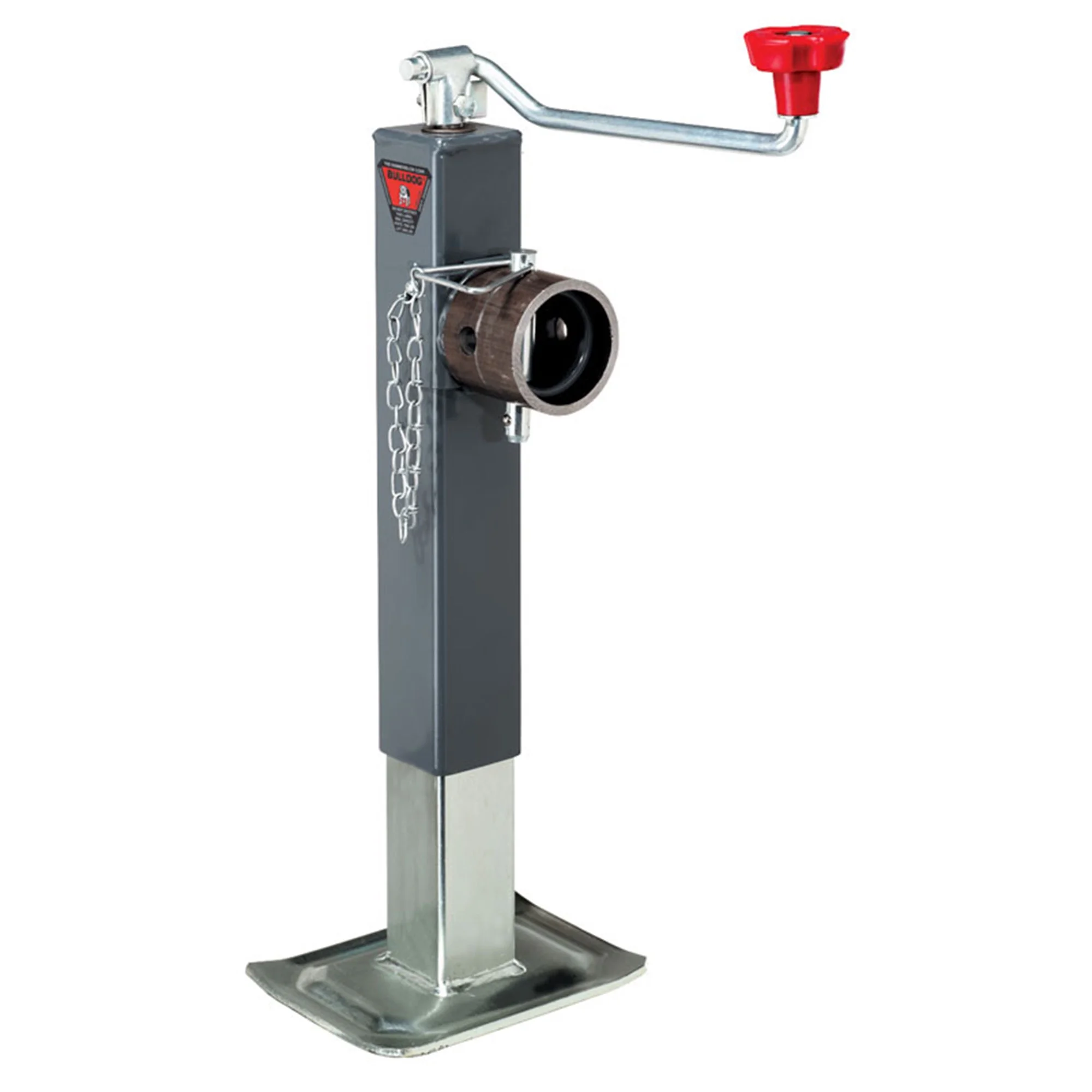 Draw-Tite 190705 Bulldog 10 Inch Fixed Leg Lift Mount Trailer Jack, 8000 LB Capacity