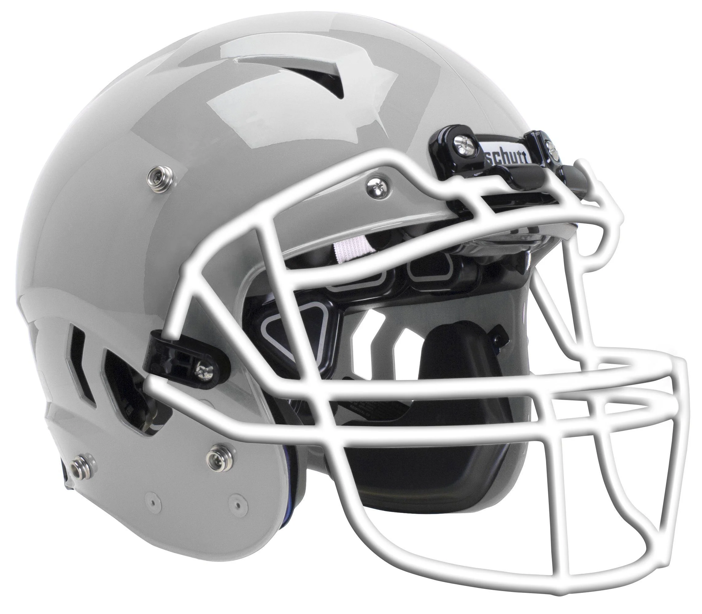 Schutt Vengeance A11 Youth Football Helmet w/Facemask (L, Cardinal, White V-ROPO-TRAD-YF)