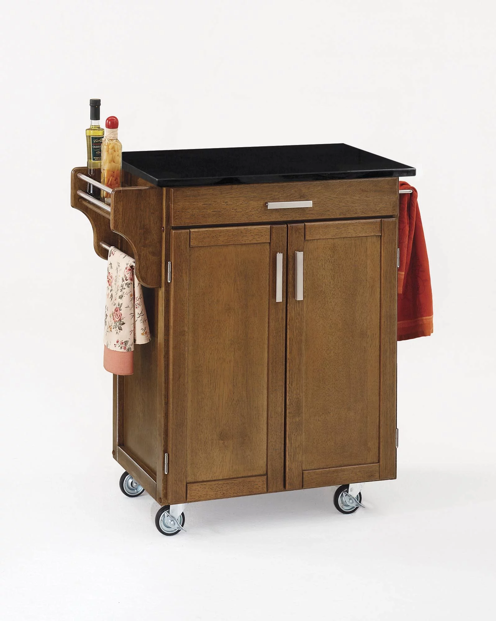 Cuisine Cart Brown Kitchen Cart