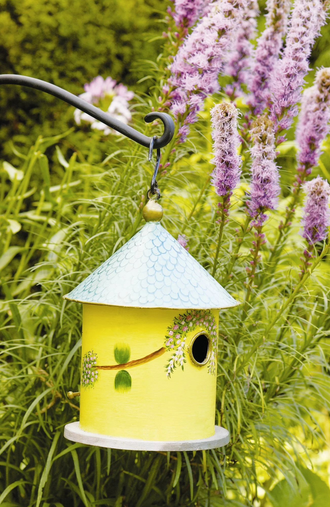 Achla BH-20 Bastion Bird House - Turquoise