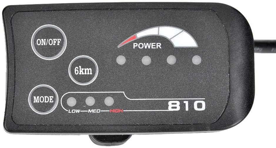 10Pcs Ecotric Display-Display Ebike 810 - Electric Bicycle 810 Display LCD Panel Electric Vehicle Instrument