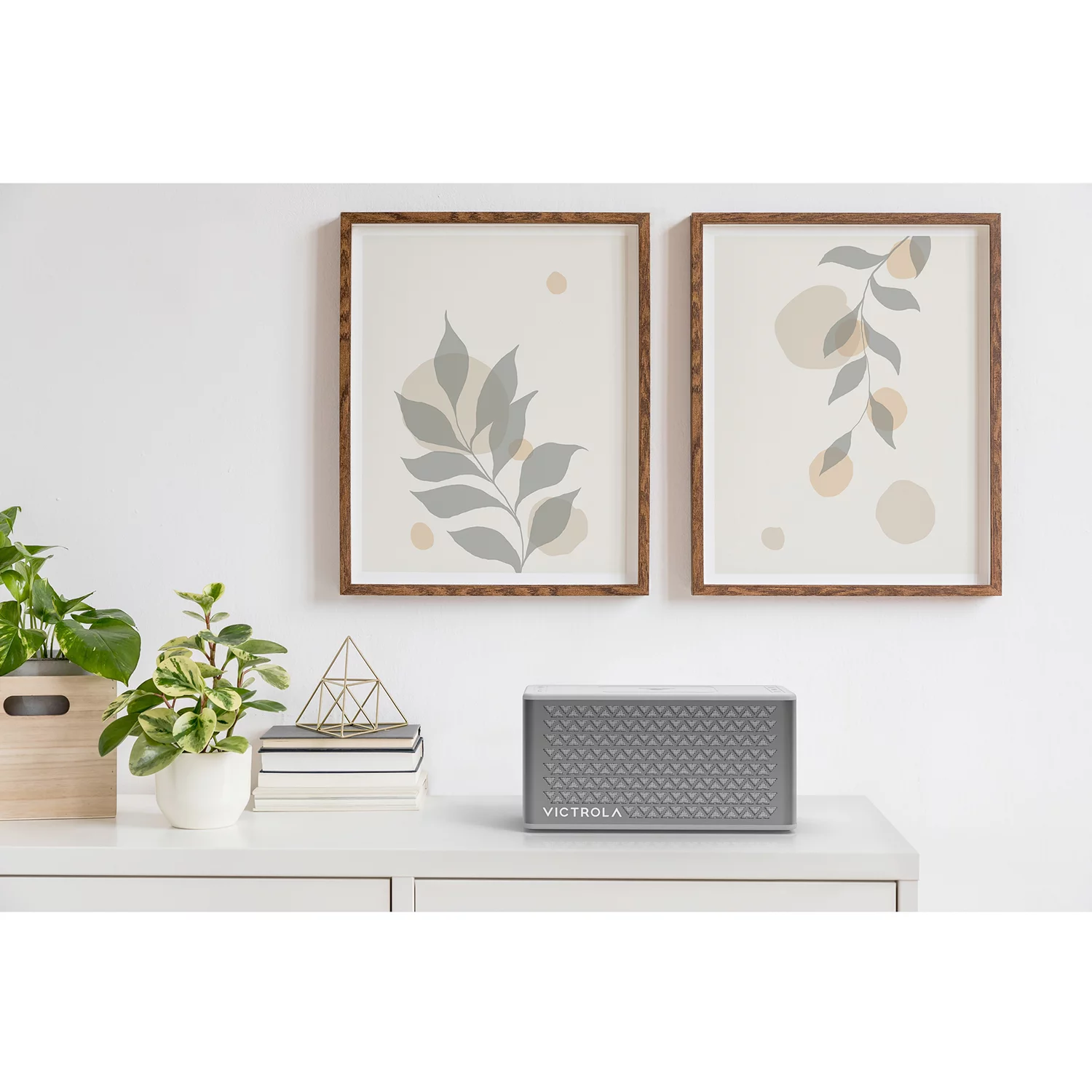 Victrola Music Edition 2 Tabletop Bluetooth Speaker - Silver