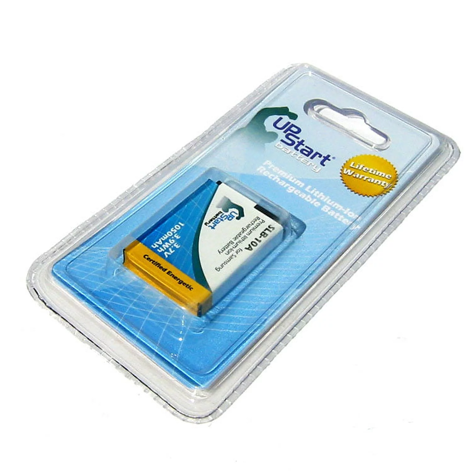 2x Pack - UpStart Battery Samsung WB280F Battery - Replacement for Samsung SLB-10A Digital Camera Battery (1050mAh, 3.7V, Lithium-Ion)