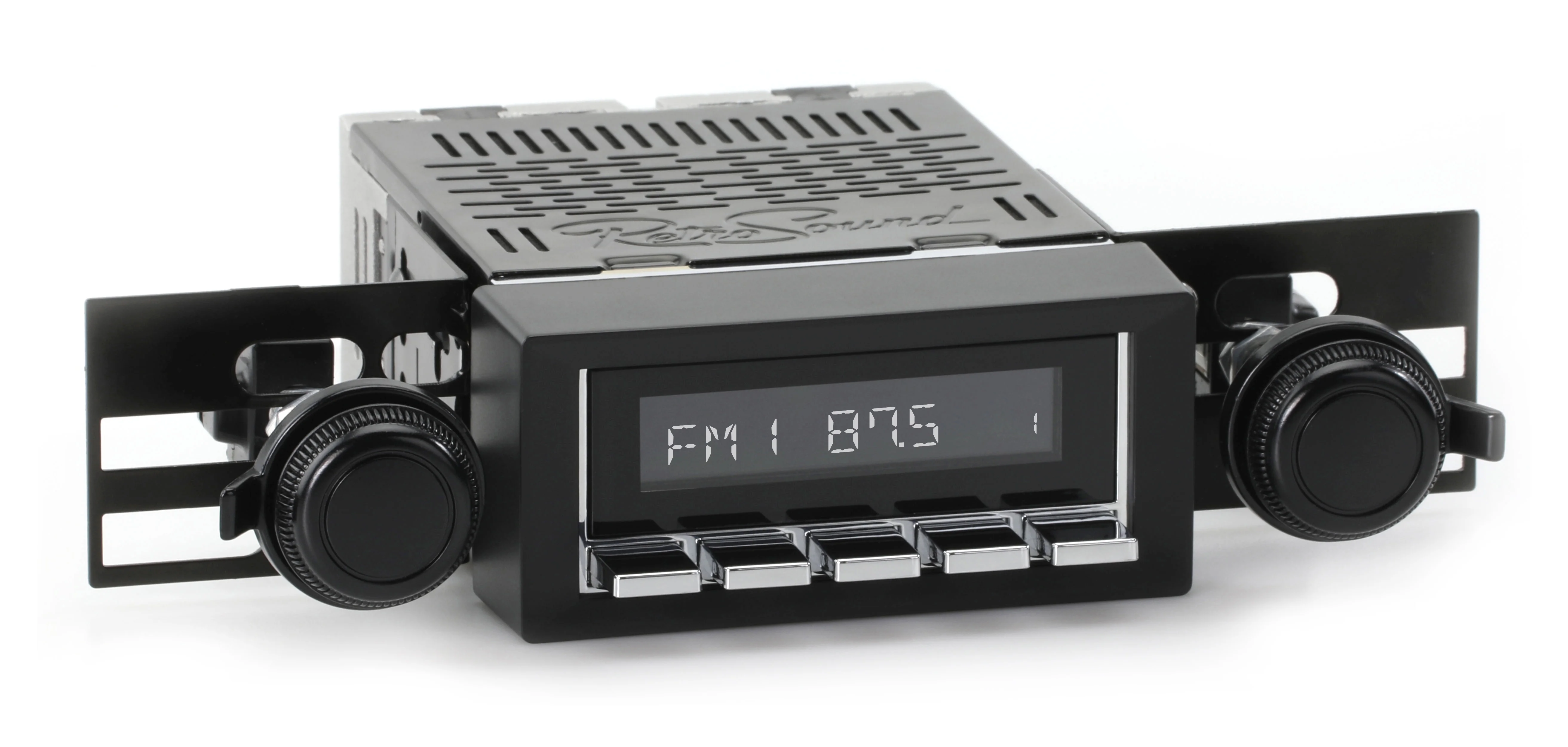 RetroRadio Compatible with 1973-87 GMC C/K Series Truck Features Include Bluetooth, AUX, AM/FM LAC-M1-216-33-93G1