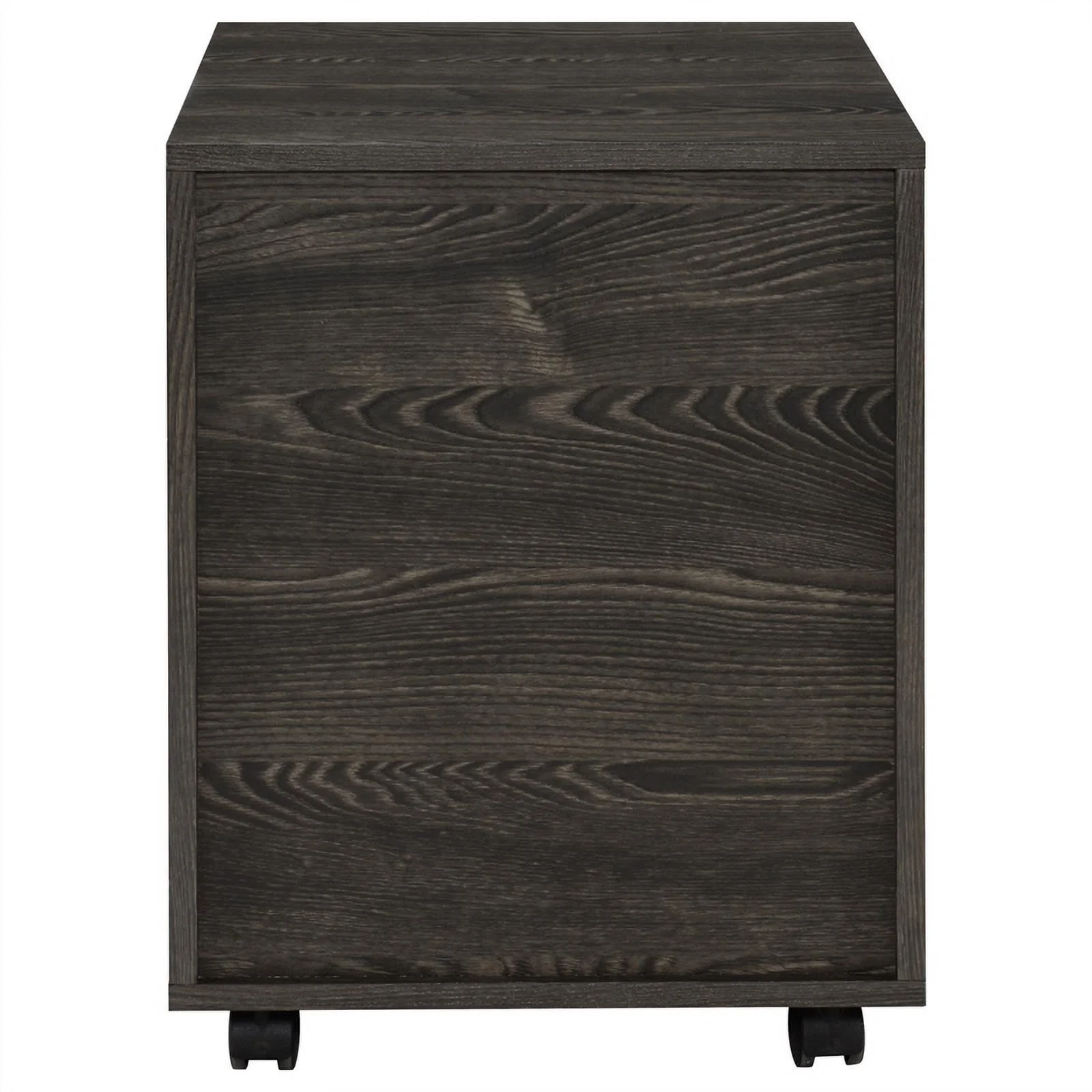 Pemberly Row 2-drawer Modern Wood Mobile File Cabinet Dark Oak