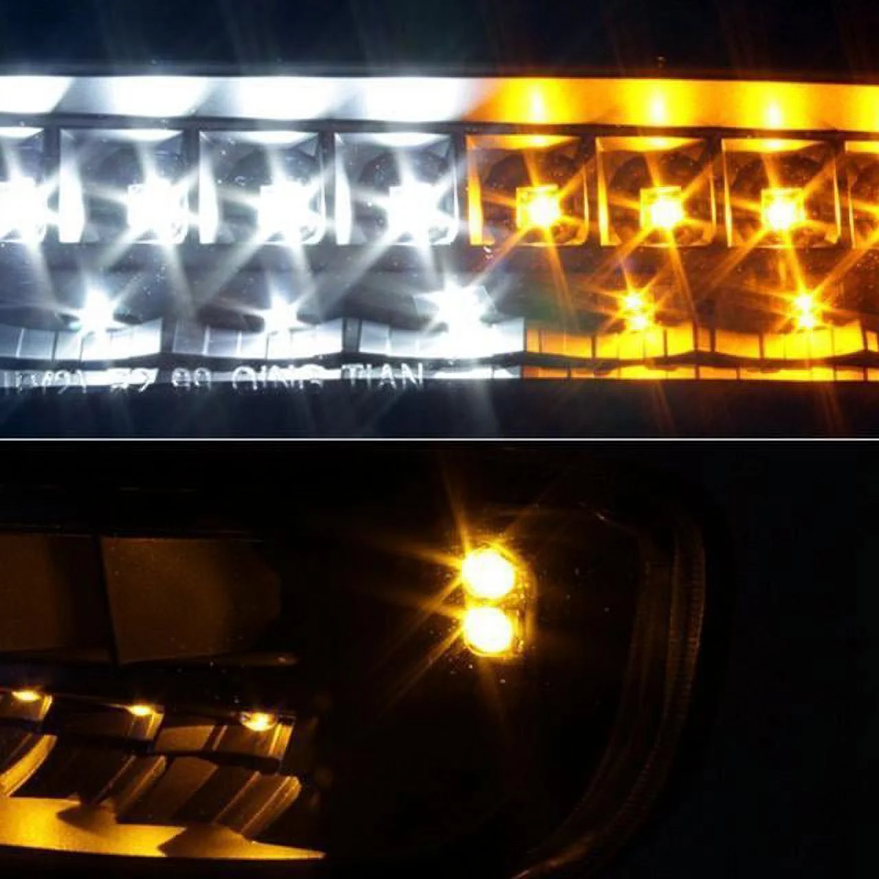 Spyder Auto GMC Sierra 99-06 ( Don‘t fit Denali Model ) / Yukon 00-06 ( Don‘t fit Denali Model ) Full LED Bumper Lights - Black 9029325