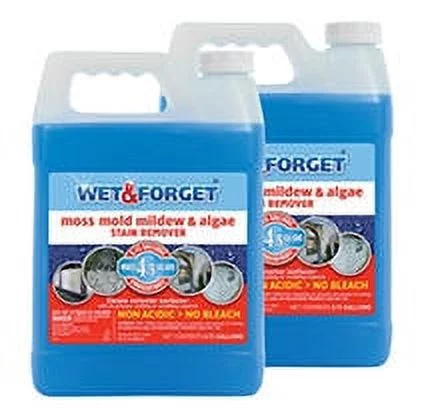 Wet & Forget Moss, Mold, Mildew, & Algae Stain Remover - .75 gal - 2 pk.