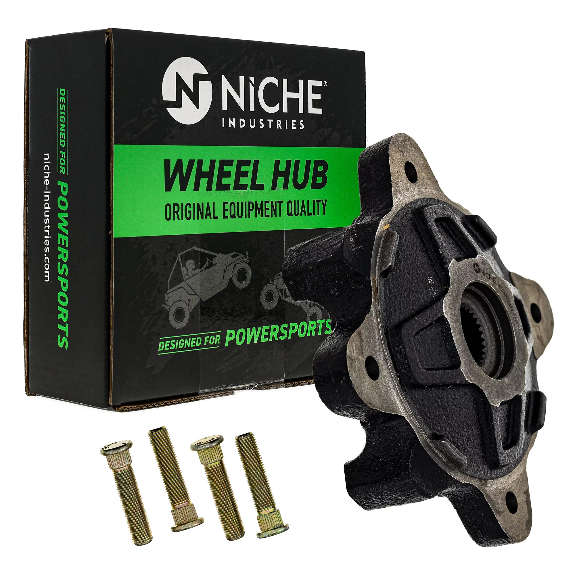 Niche Front Wheel Hub for Polaris Ranger 500 700 RZR 4 800 5137127-067 UTV 519-CWH-2237B