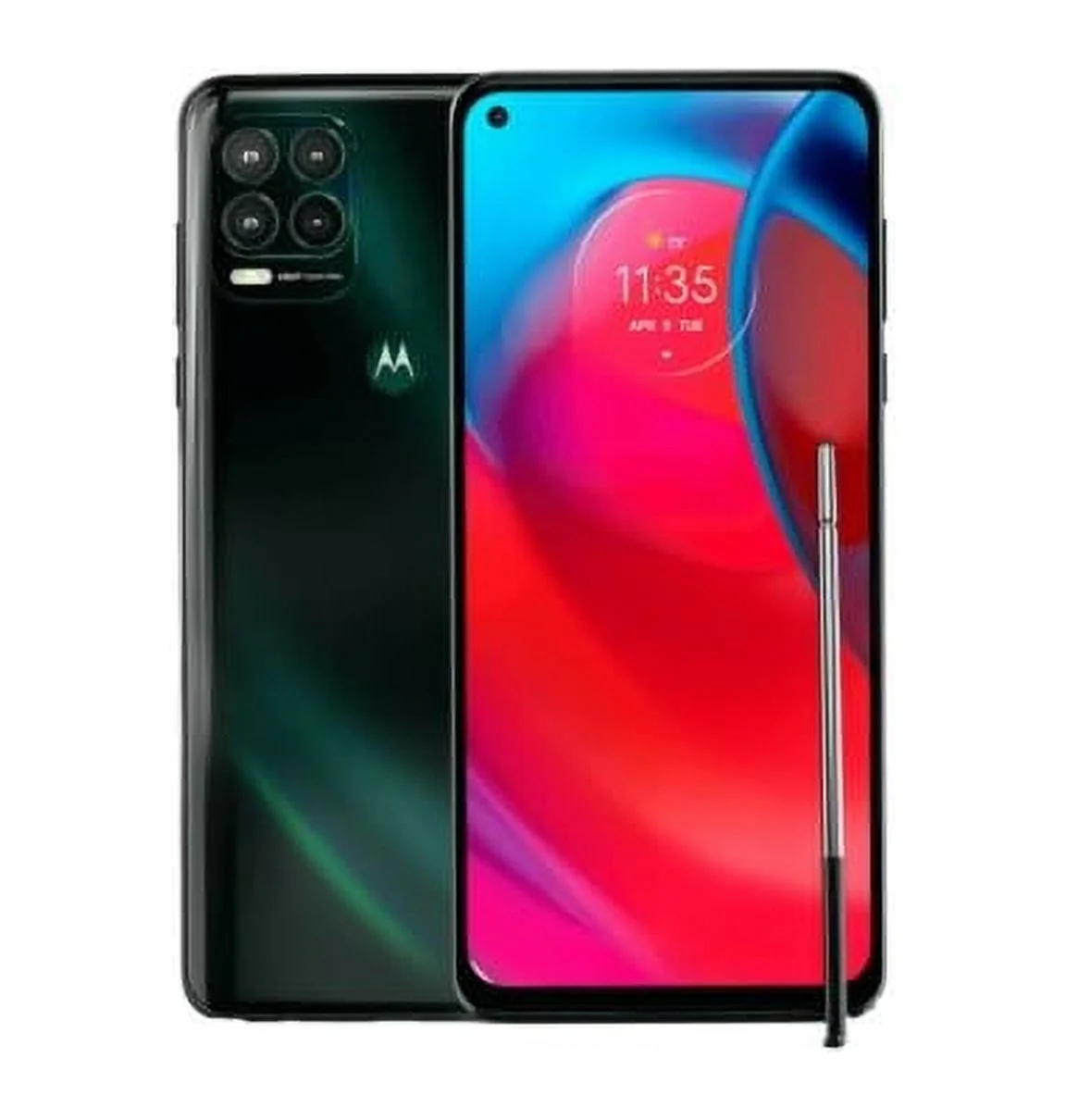 Motorola PAL80002US Moto G Stylus 5G 128GB 4GB RAM 48 MP Green T-Mobile 6.8-In Smartphone