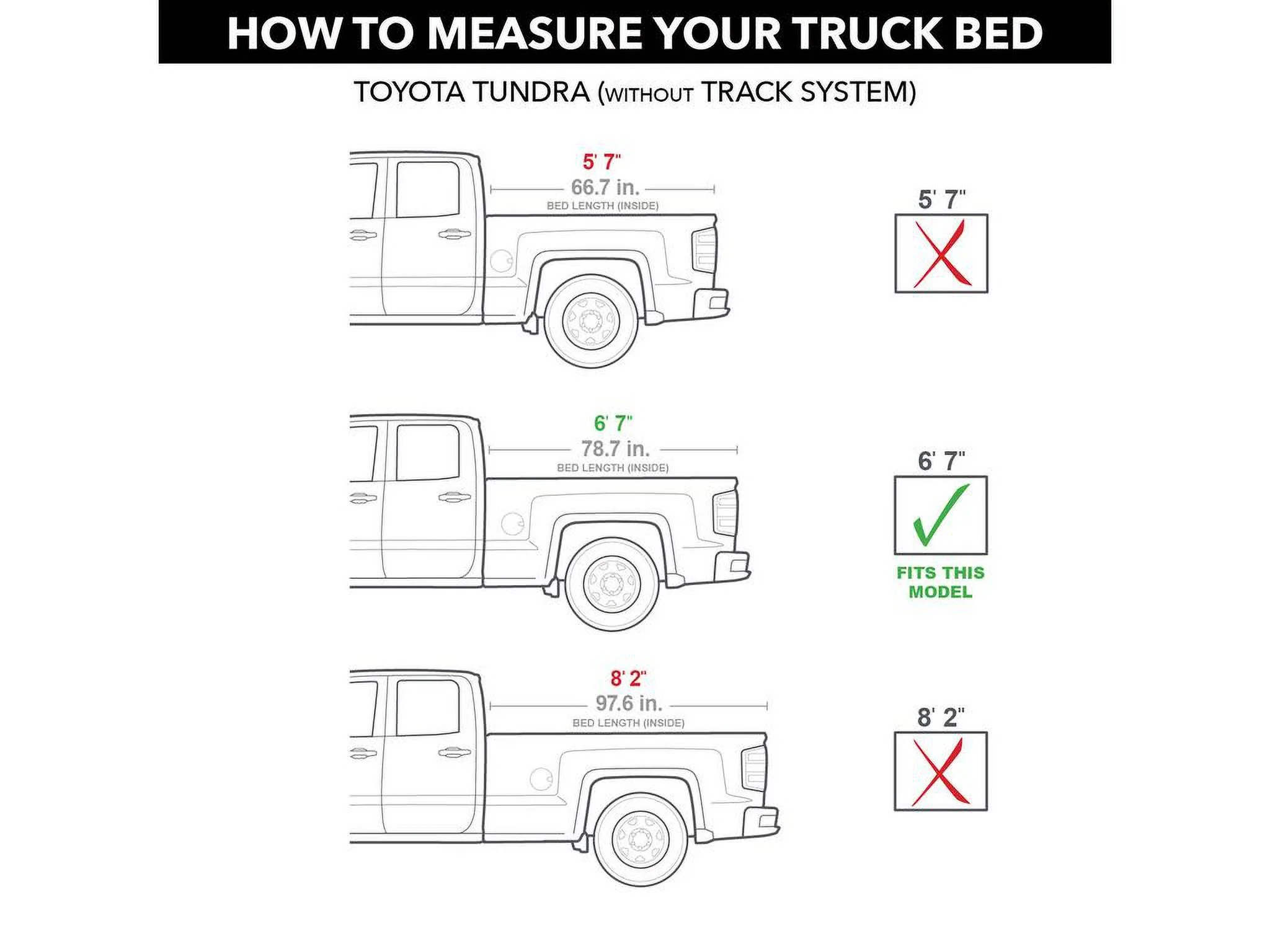 Retrax by RealTruck RetraxPRO MX Retractable Truck Bed Tonneau Cover | 80832 | Compatible with 2007 - 2021 Toyota Tundra Regular & Double Cab 6' 7
