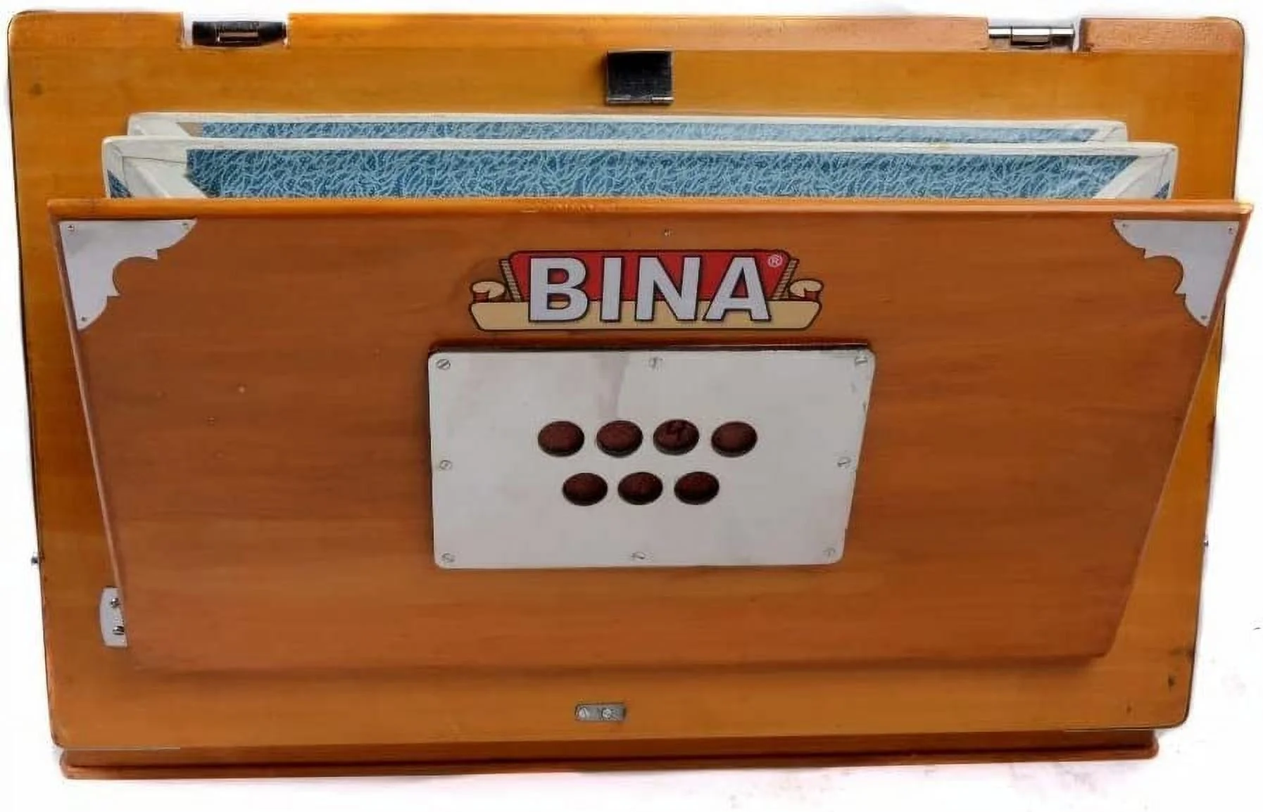 BINA 2 Octaves Double Reeds 4 Stopper double Bellow 32 Keys Harmonium