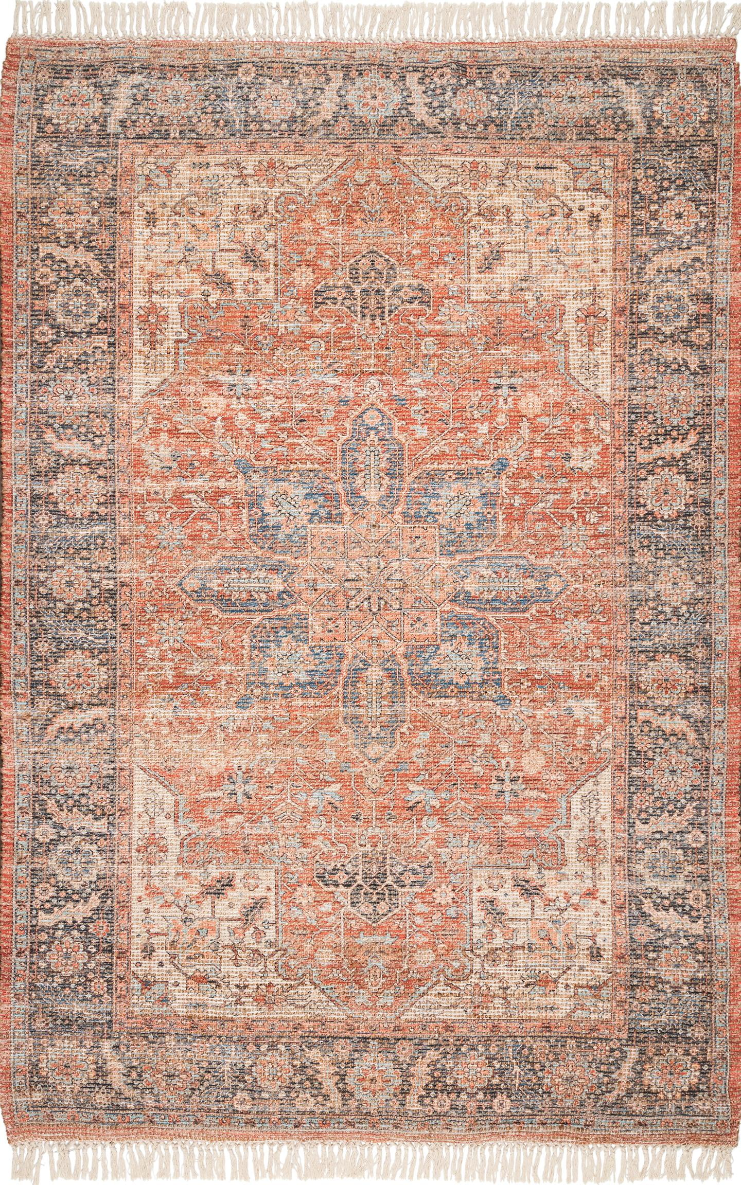 nuLOOM Luster Medallion Jute Area Rug, 5' x 8', Multi