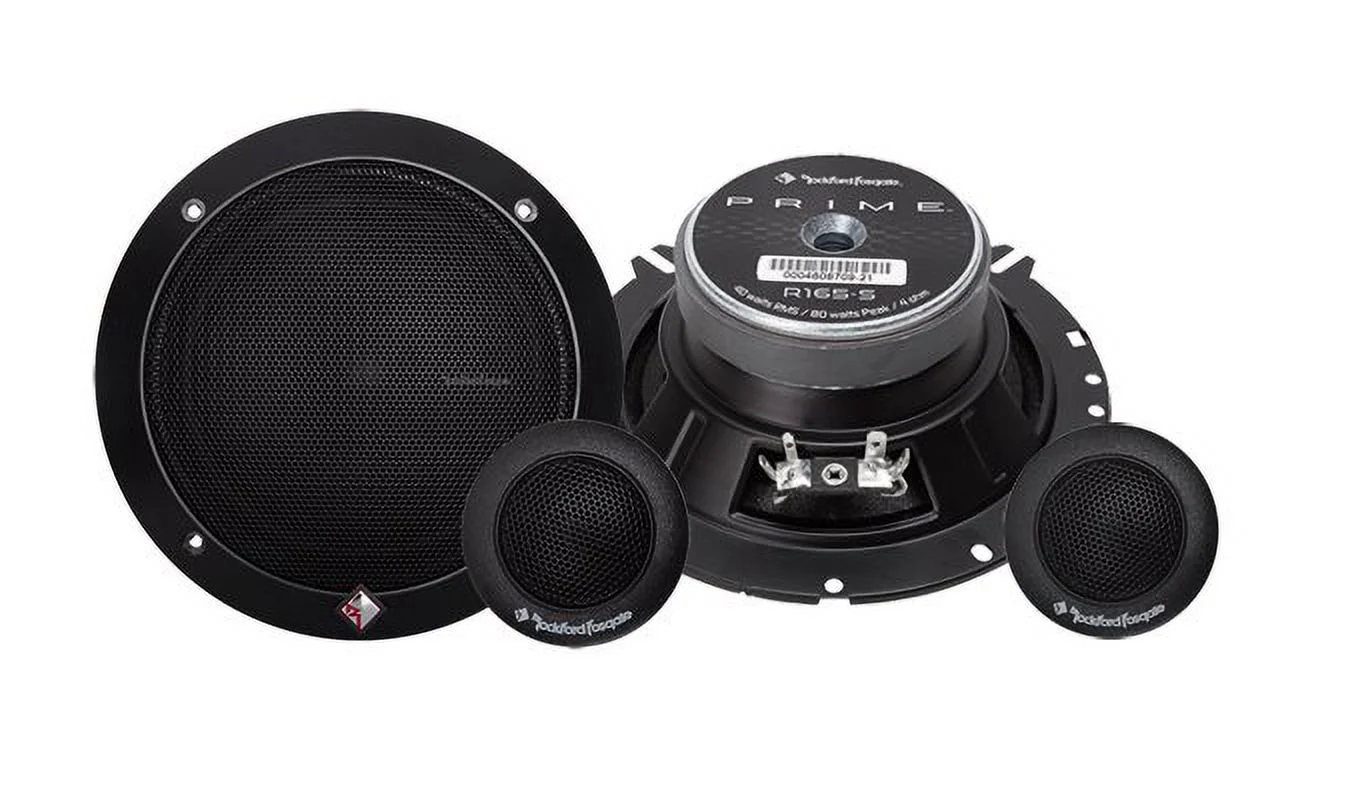 2) ROCKFORD FOSGATE R165-S 6.5