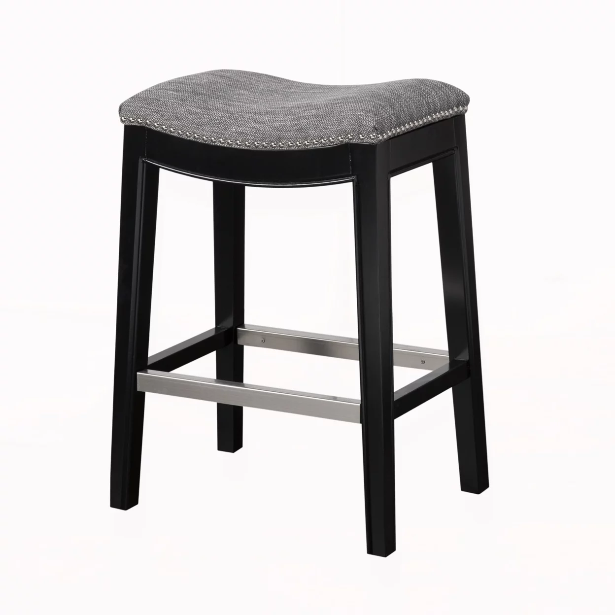 Madison Park Belfast Saddle Counter Stool