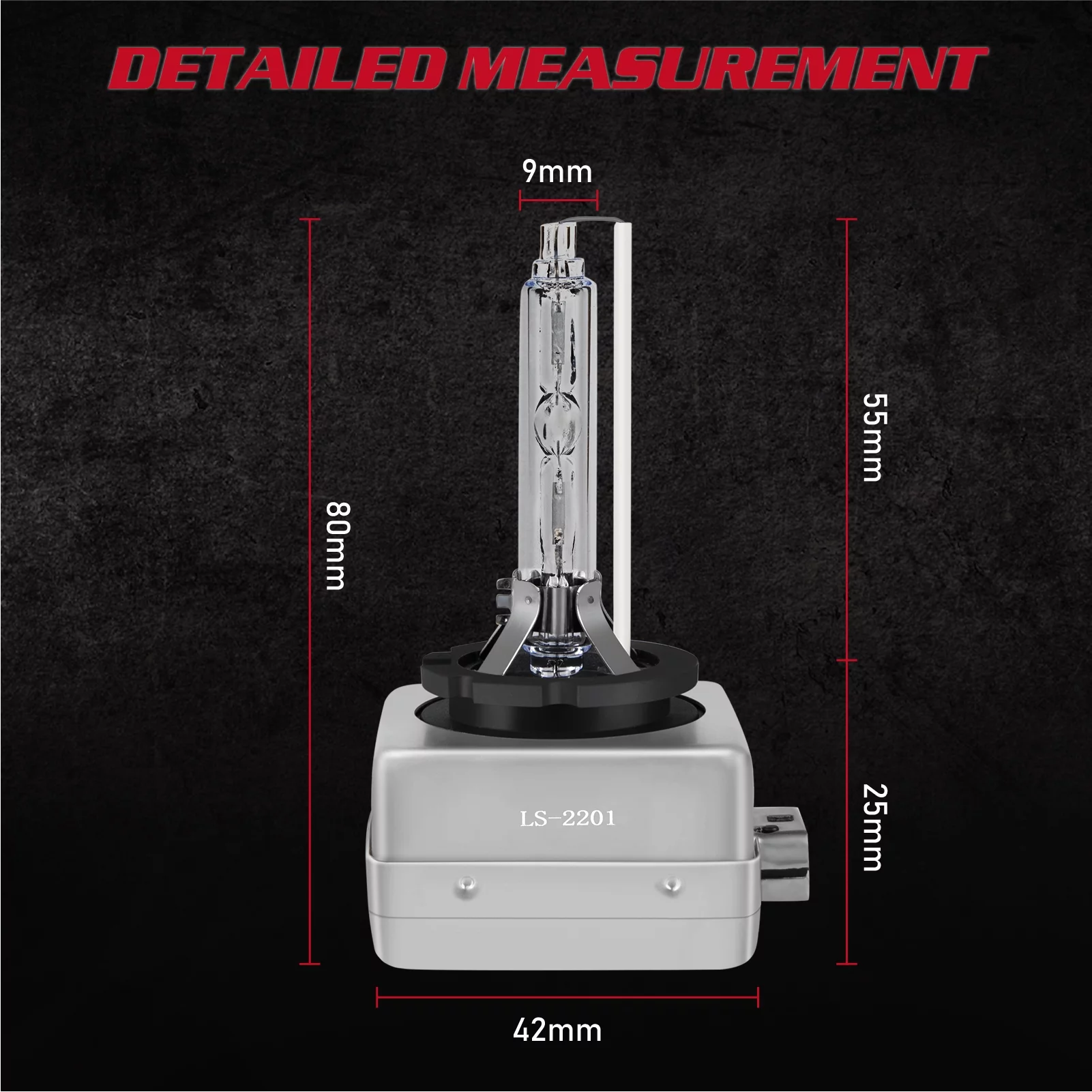 For Ford Mustang 2015-2018 4X Headlights Combo D3S HID High/Low Beam + H11 Fog Light Kits 6000K White