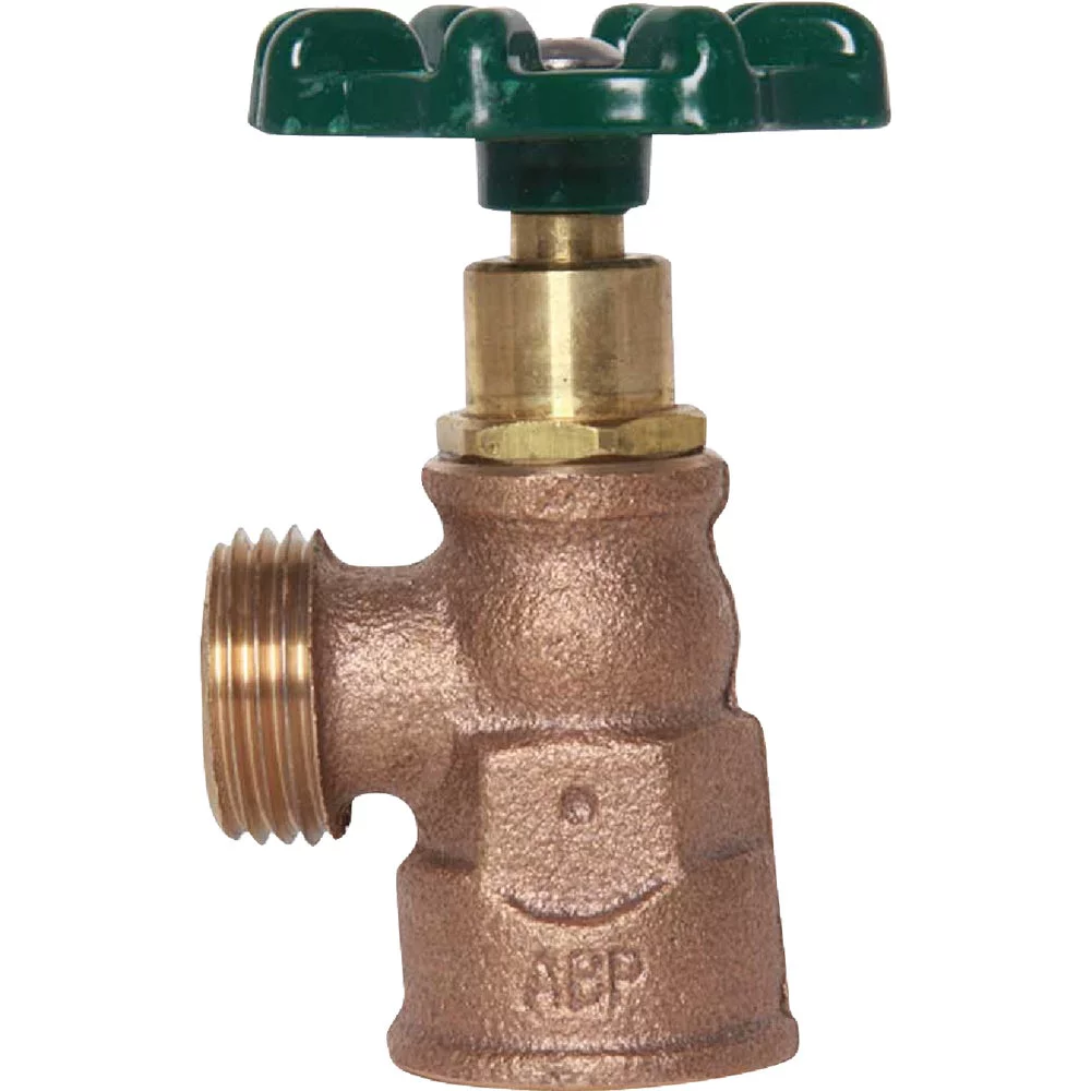 1 PK, Arrowhead Brass 3/4 In. FIP x 3/4 In. Hose Thread Red Brass Aluminum Diecast Boiler Drain