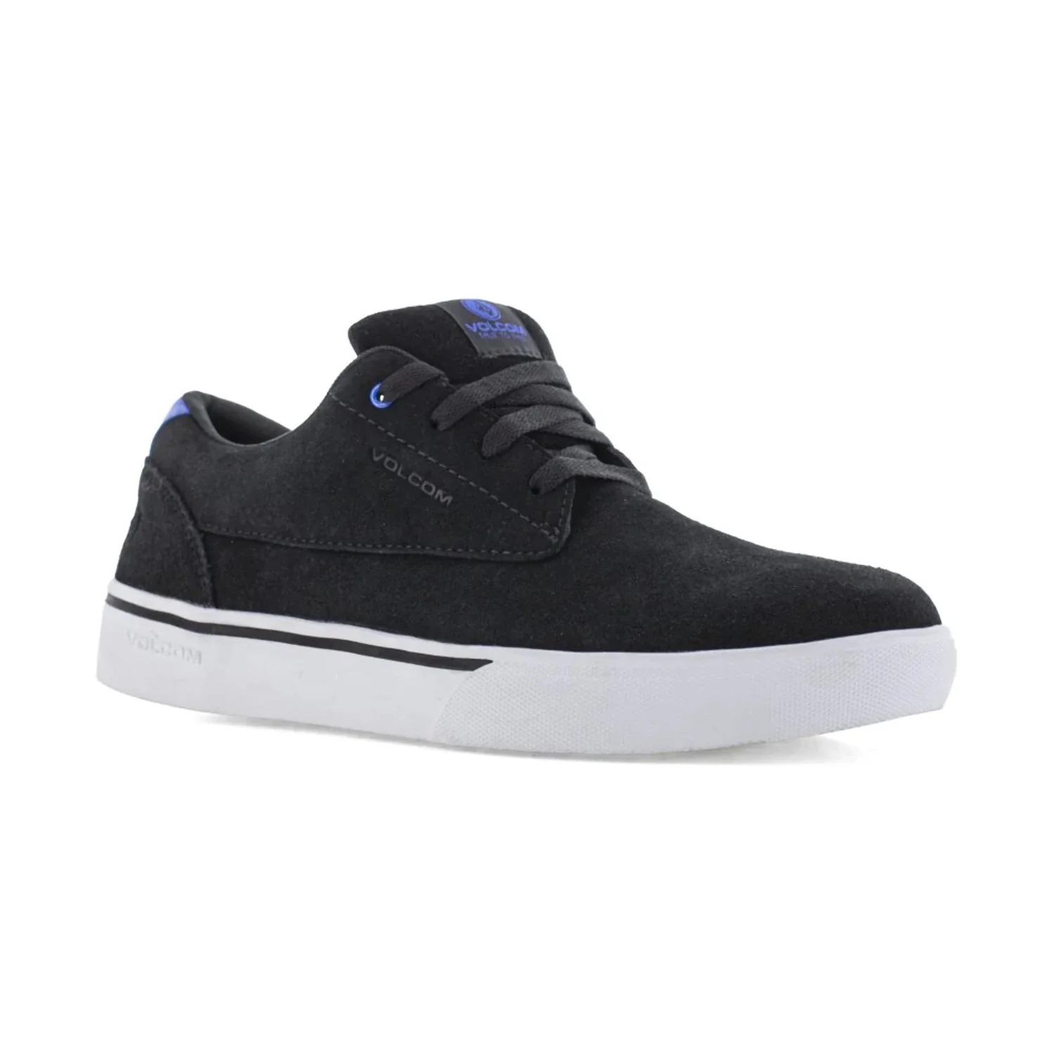 VOLCOM WORKWEAR Women's True Skate Inspired Composite Toe EH Work Shoe Black/Blue - VM30110F