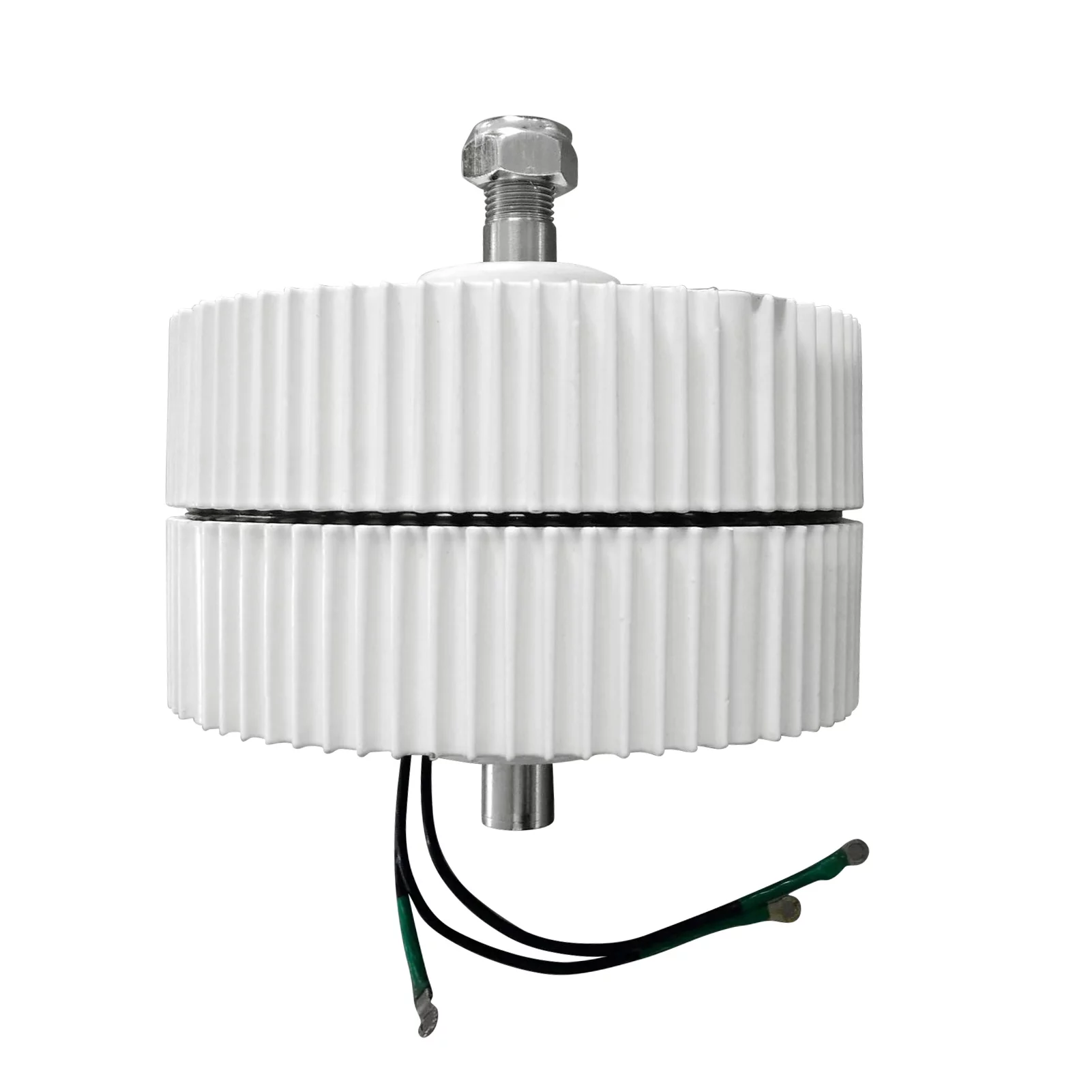 500W 48V Three-phase AC Permanent Magnet Generator Mini High Efficiency 950RPM Low Speed Wind Generator Motor AC Alternator for Wind Generators DIY