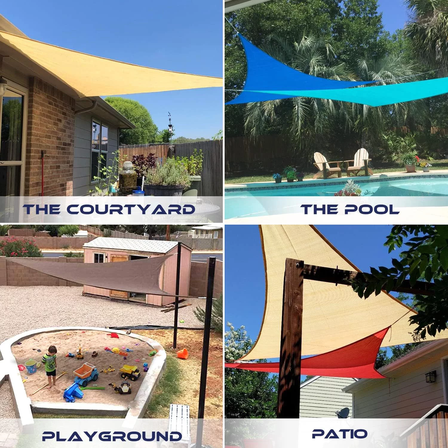 X 9' X 12' Sun Shade Sail Right Triangle Outdoor Canopy Cover UV Block For Backyard Porch Pergola Deck Garden Patio (Sand)