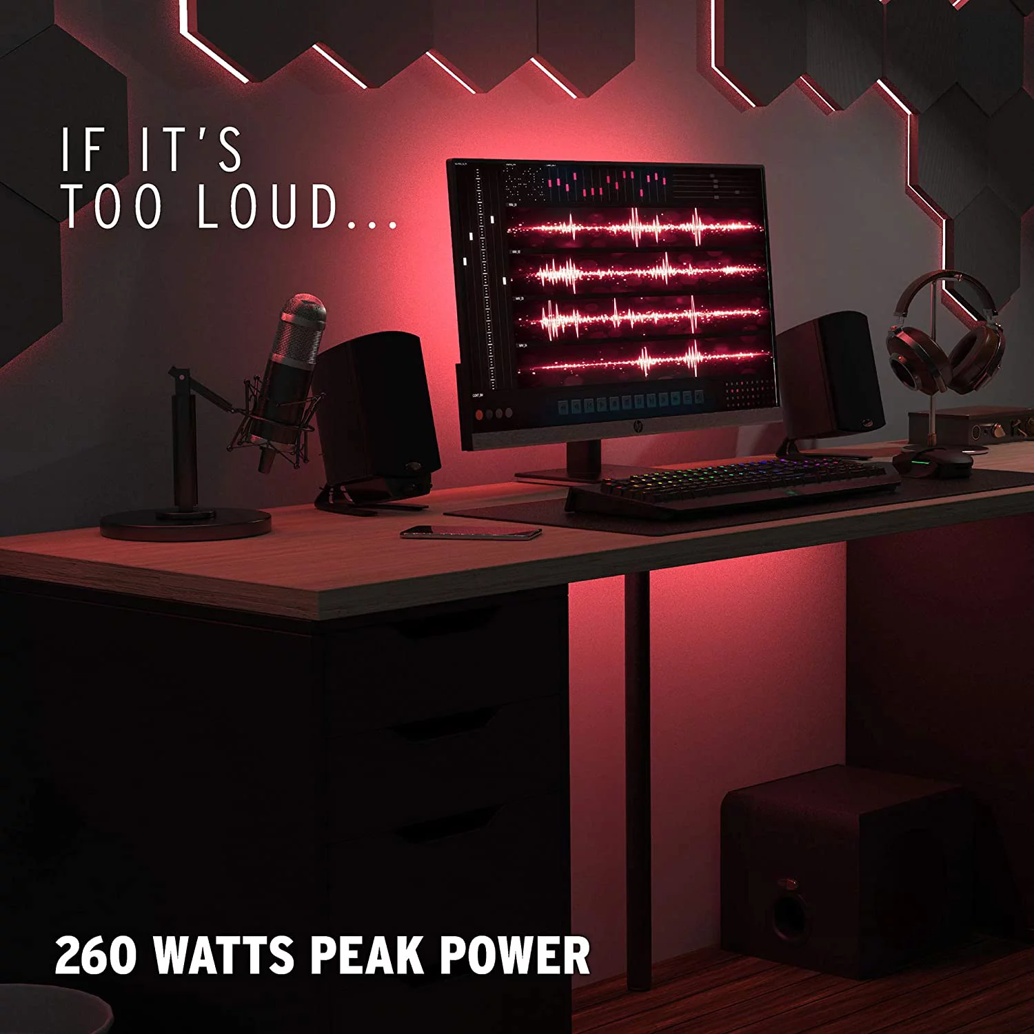 Klipsch ProMedia 2.1 - Speaker system - for PC - 2.1-channel - 100 Watt (total) - black