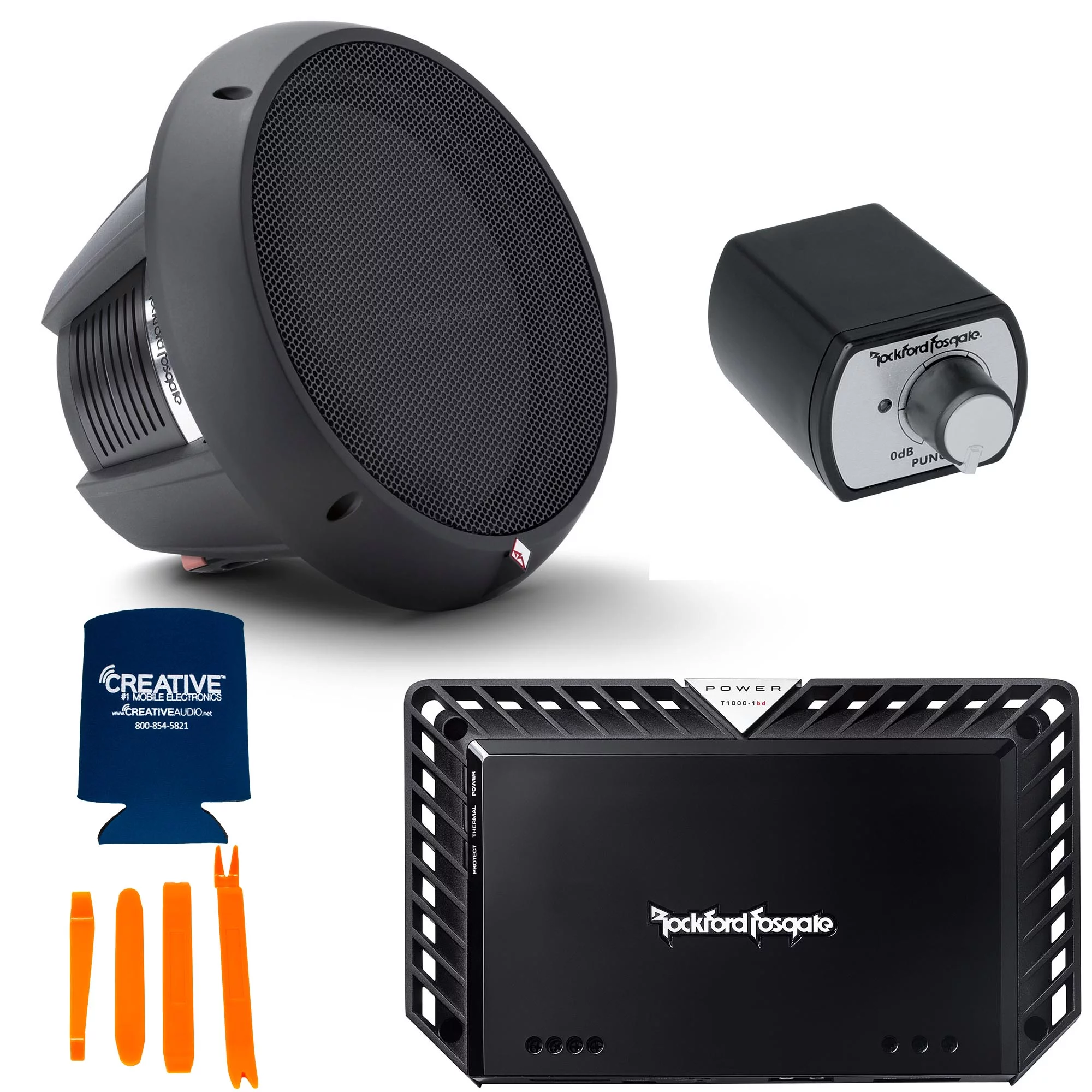 Rockford Fosgate 1 T1D415 T1 Series Dual 4-Ohm 15