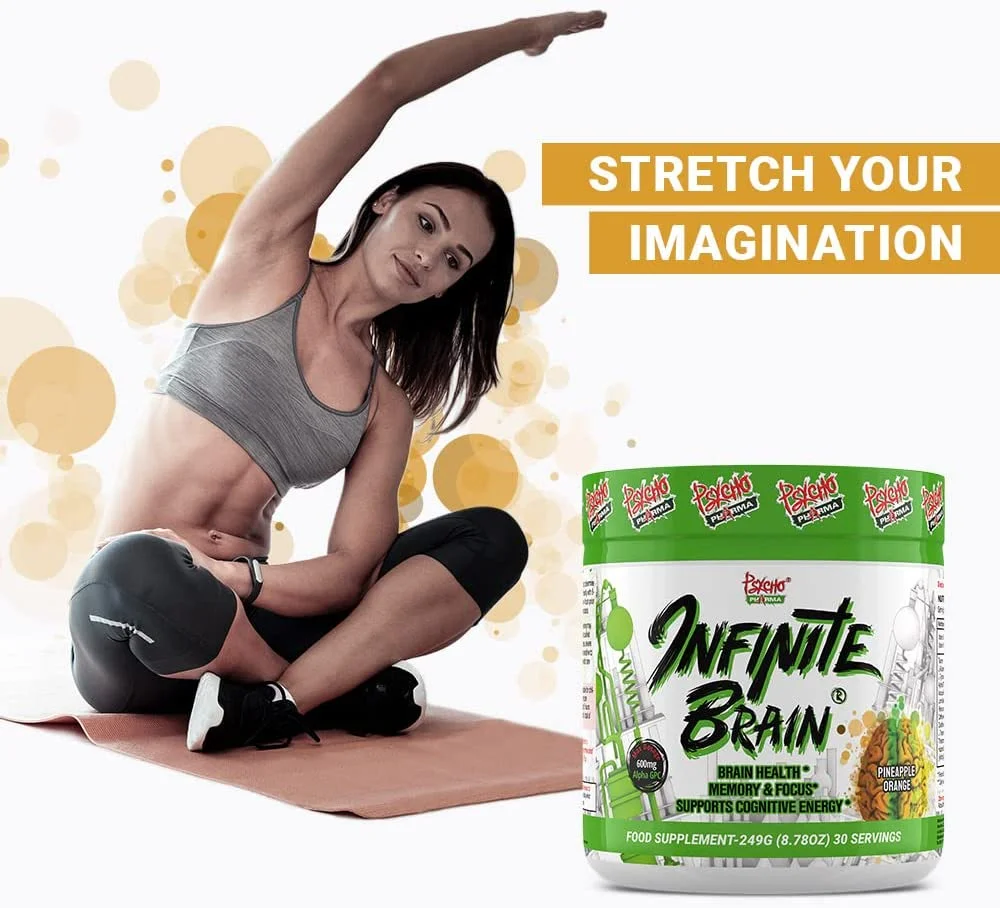 Psycho Pharma. Infinite Brain Nootropic Game Changer. Compete Win (Plato's Lemon Punch, 30 Serving)