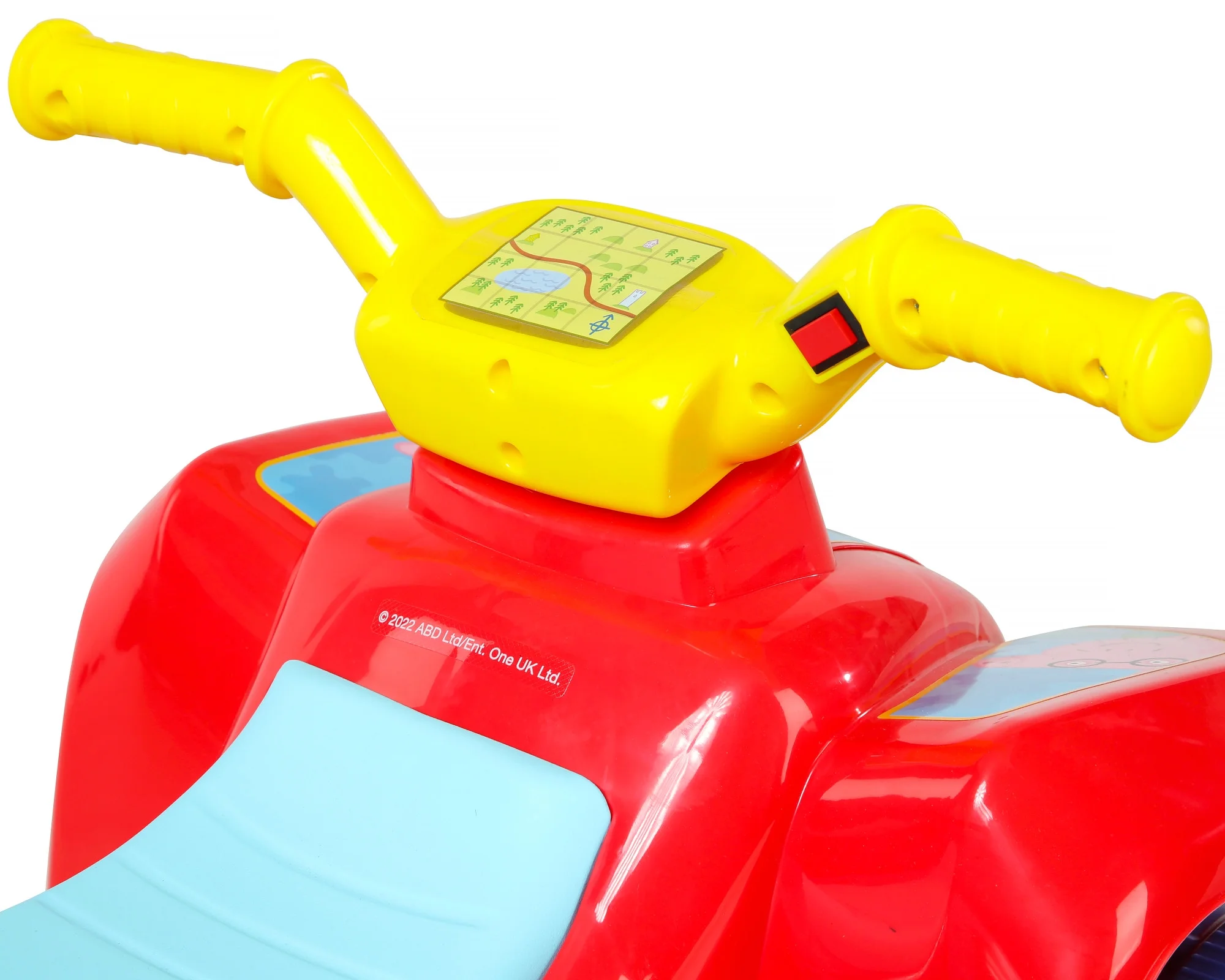 Dynacraft Peppa Pig 6-Volt Unisex Kids Ride-on for Age 1.5-3 Years
