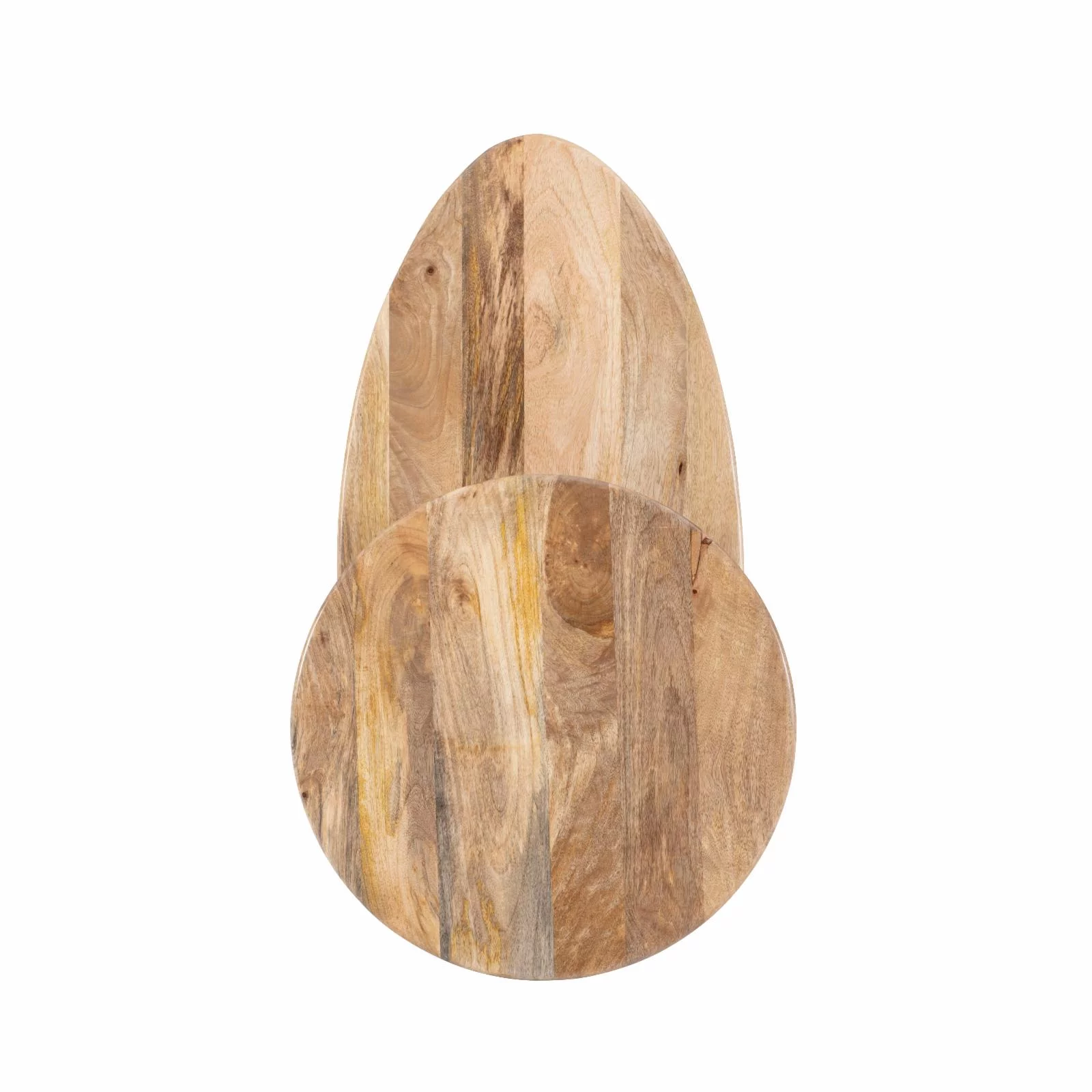 Powell Tavin Coffee Table - Black Base with Natural Top