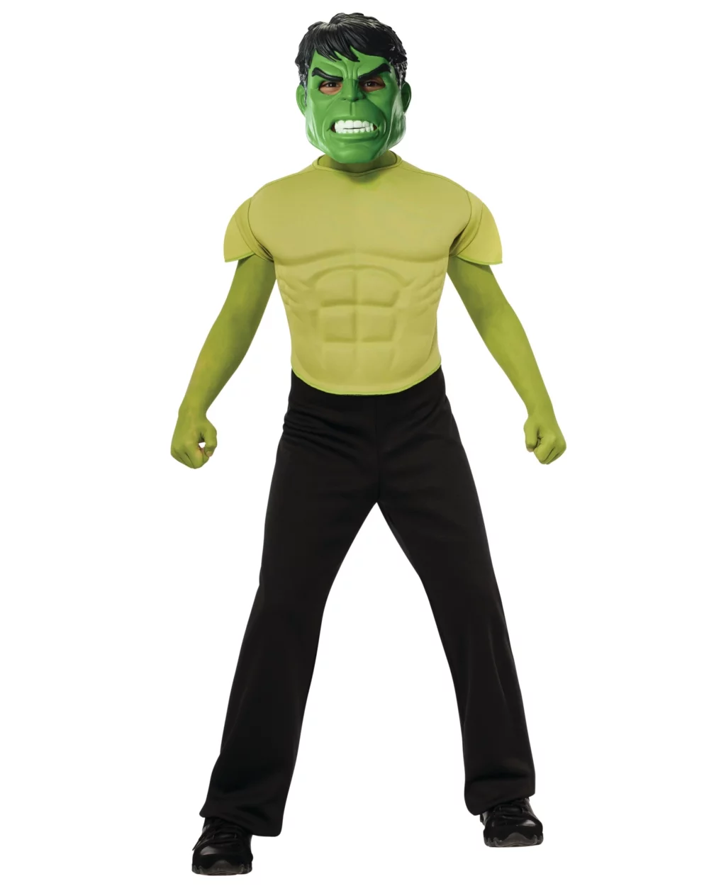 Hulk Top and Mask Child Halloween Costume, One Size, 8-10