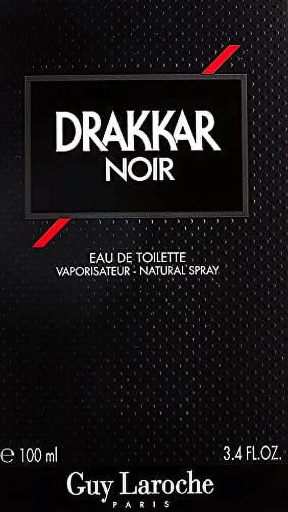 Drakkar Noir By GUY LAROCHE FOR MEN 3.4 oz Eau De Toilette Spray 3.4 Fl Oz (Pack of 1)
