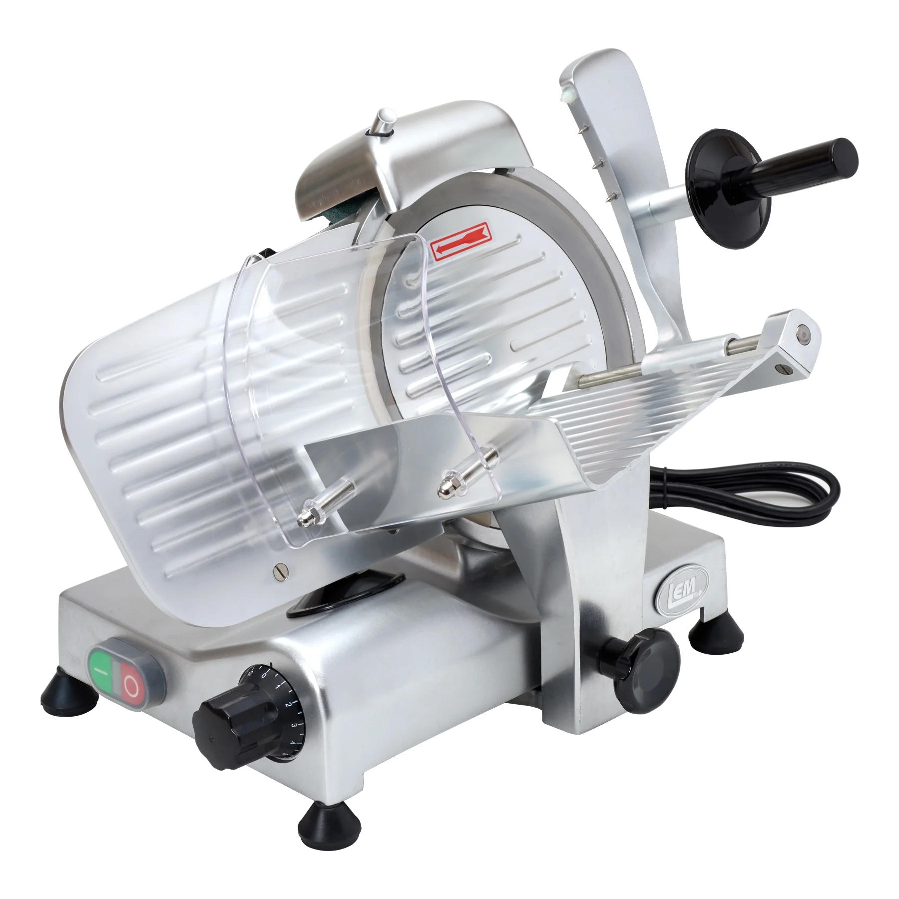 LEM BigBite 10 Inch Stainless Steel Electric Meat Slicer