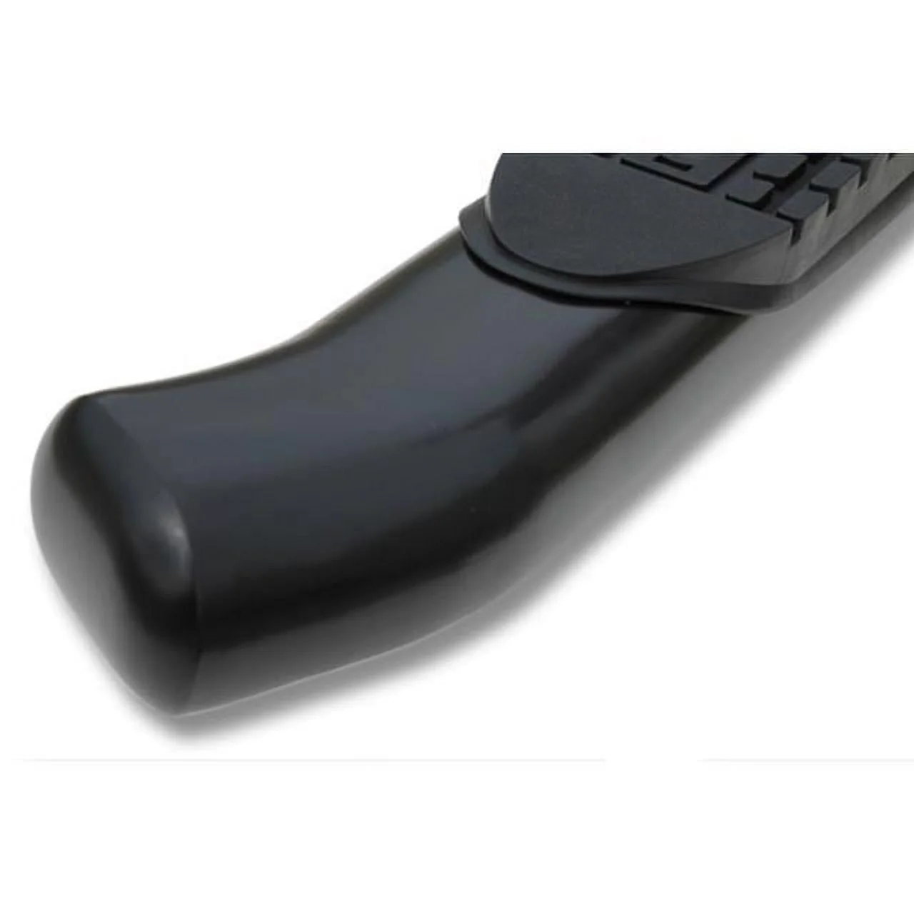 Raptor Series Nerf Bars Side Steps 5in Oval Black Curved for 10-24 Dodge Ram 2500/3500 Crew Cab