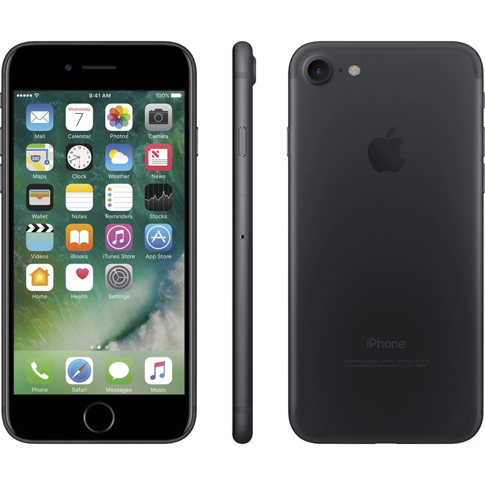 Restored Apple iPhone 7 32GB Unlocked (GSM, not CDMA), Black (Refurbished)