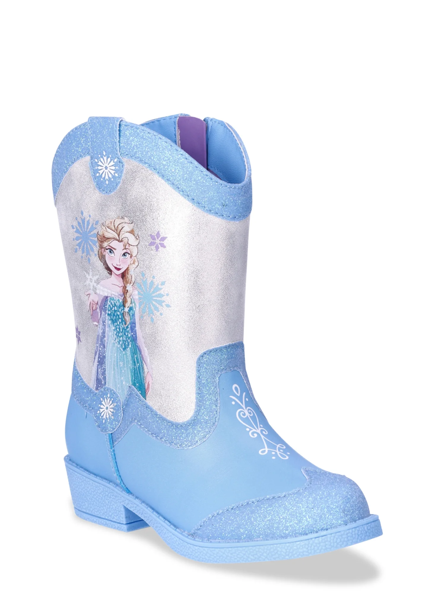 Disney Frozen Toddler Girls Cowgirl Boots, Sizes 7-12