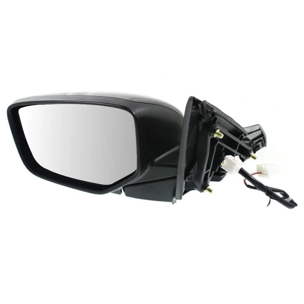 AutoShack Driver and Passenger Mirrors Power Folding Smooth Set of 2 Replacement for 2013 Honda Accord 2.4L 3.5L V6 FWD KAPHO1320272PR