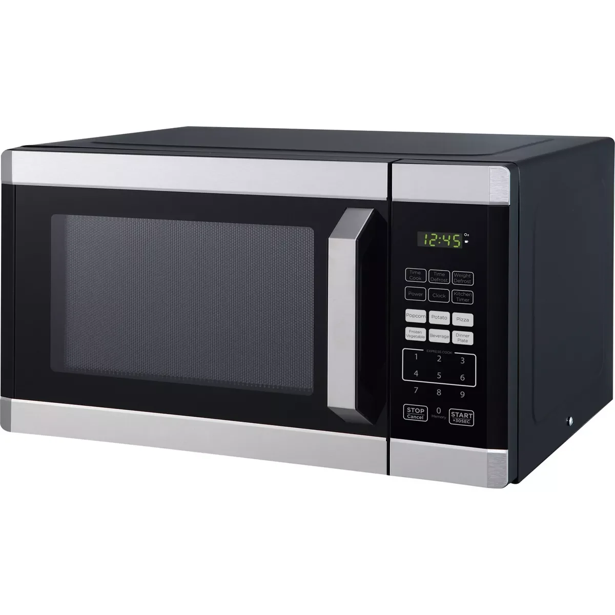 WCS 0.9 cu ft 900W Microwave Oven - Stainless Steel