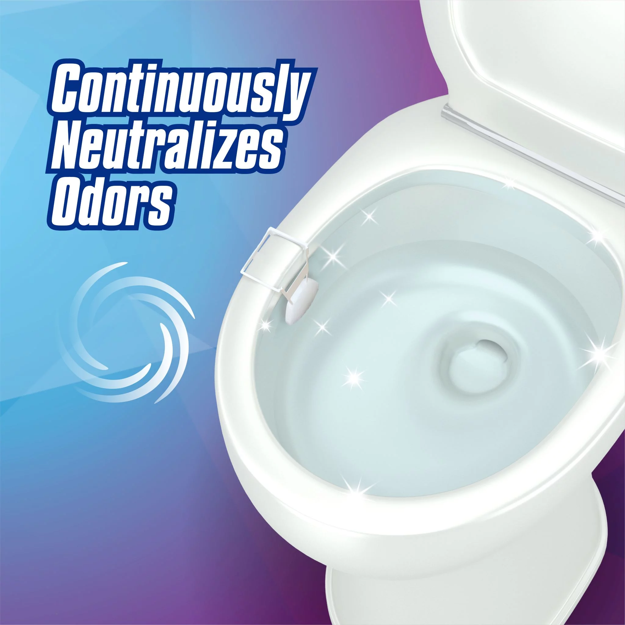 Bowl Fresh Lavender Toilet Bowl Deodorizer and Toilet Freshener, 2.5 oz Rim Hanger