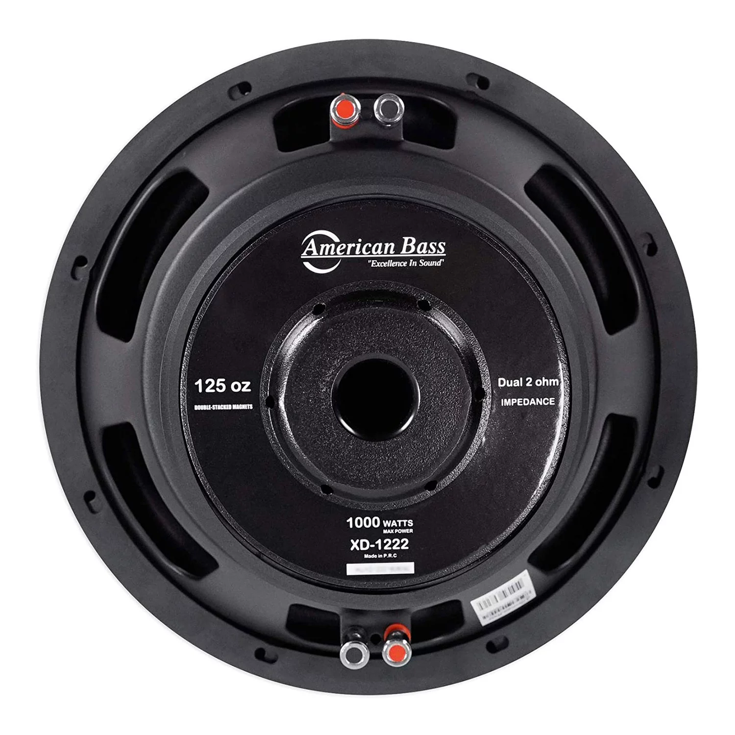 American Bass XD 1244 12 Inch Dual 4 Ohm Voice Coil 1000 Watt Subwoofer