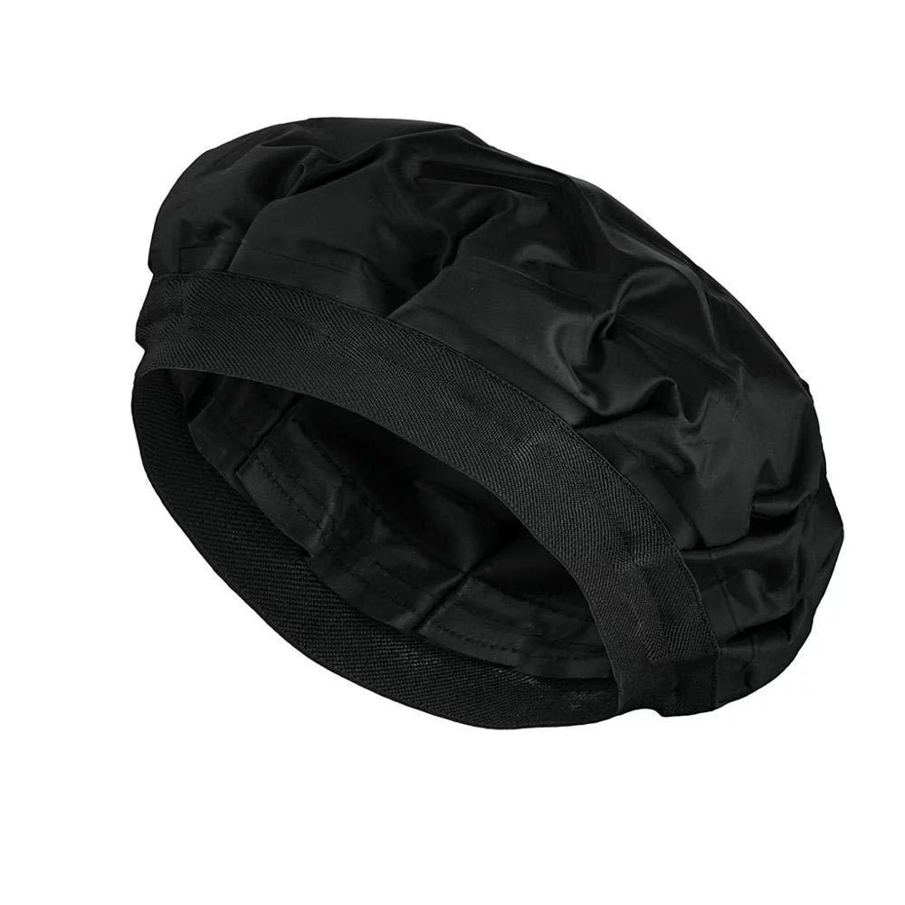 Deep Conditioning Heat Cap &ndash; Cordless Hair Steamer Deep Hair Treatment Cap Hair Styling and Treatment Steam Cap | Heat Therapy and Thermal Spa Hair Steamer Gel Cap - Black