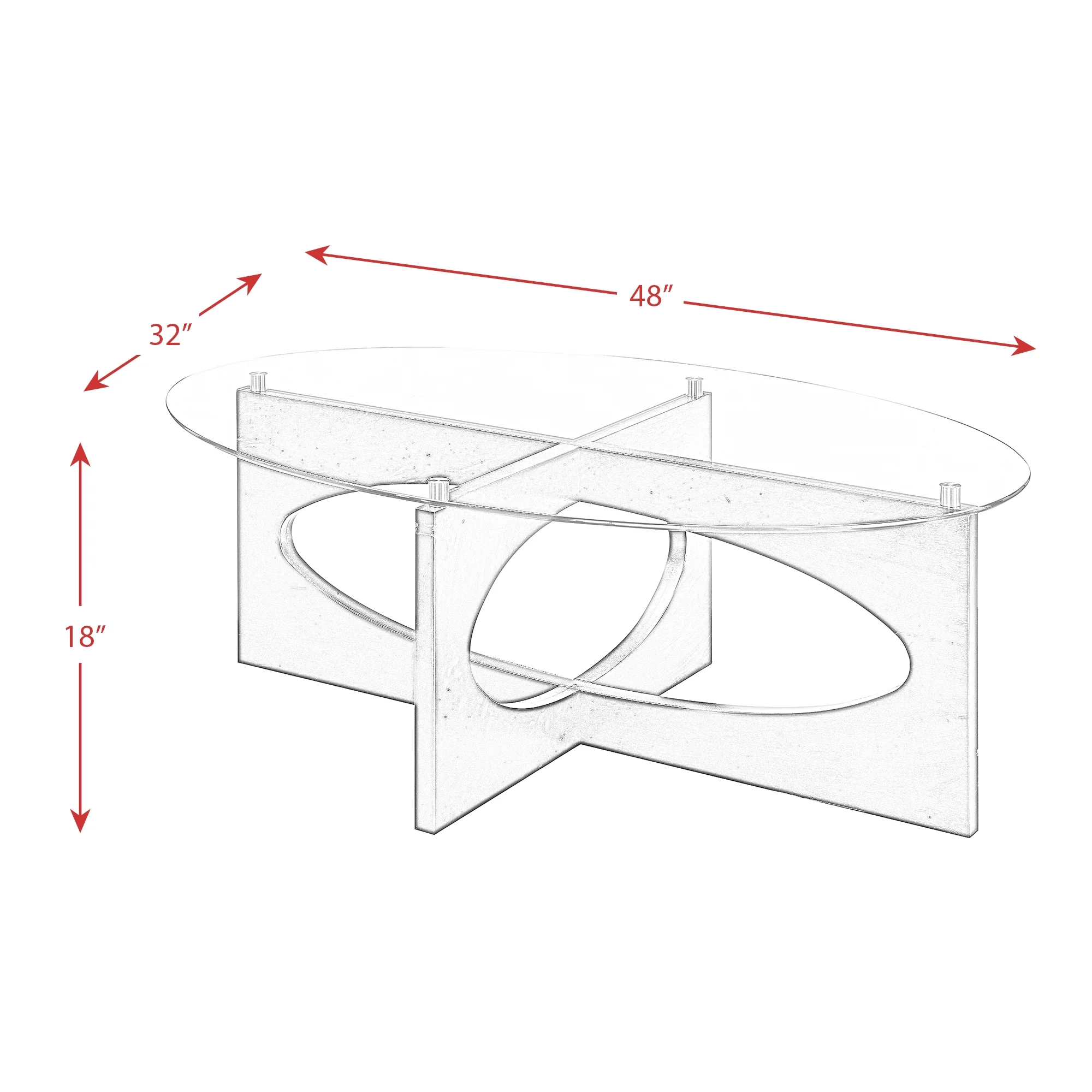 Picket House Furnishings Parkville 3PC Occasional Table Set in Espresso