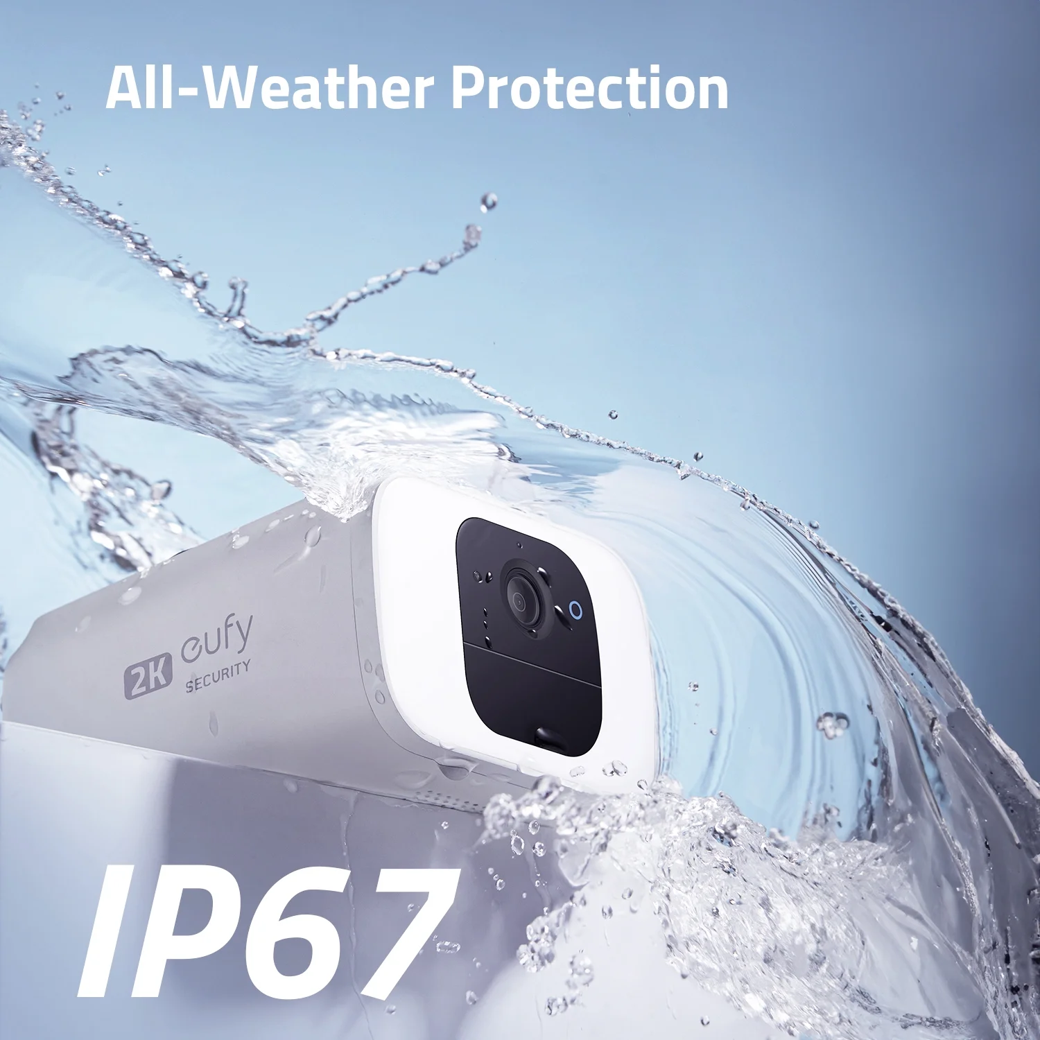 eufy Security SoloCam S230 Wireless 2K Solar Powered Camera w/Spotlight, No Monthly Fee