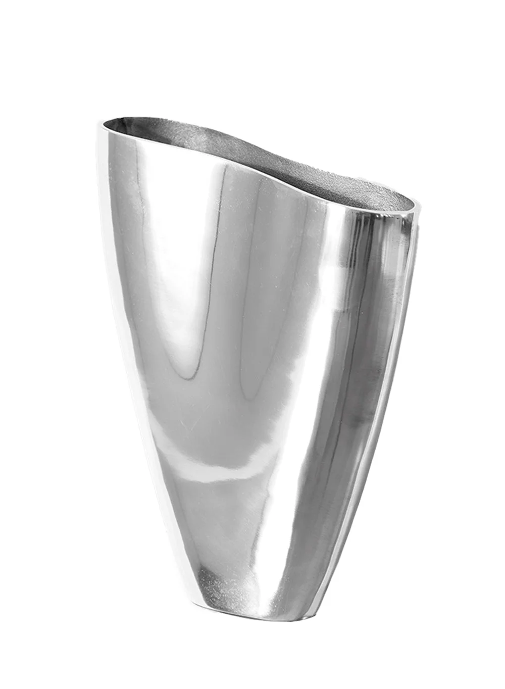 Serene Spaces Living Tulip Aluminum Vase, 3.5